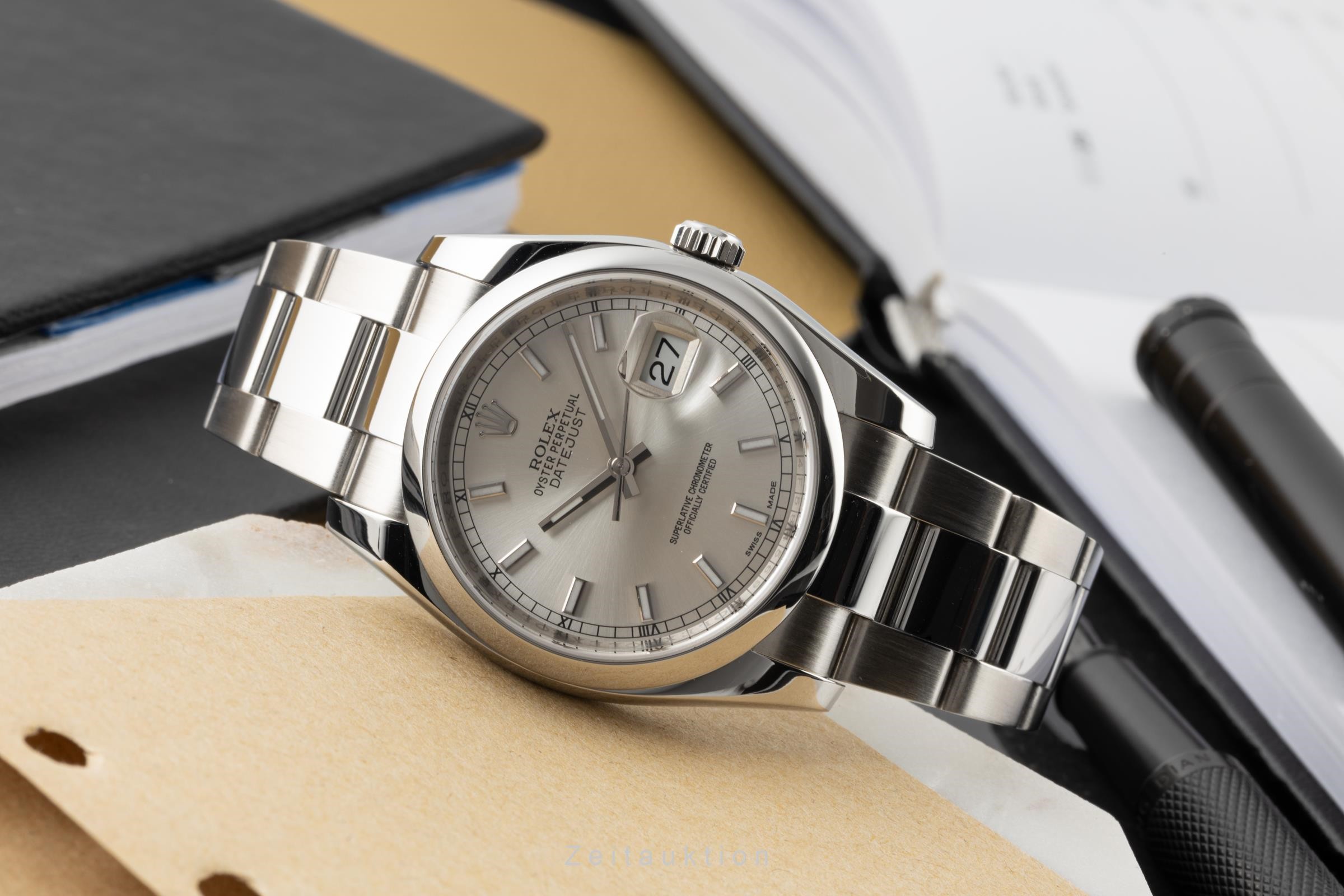 Rolex Datejust steel automatic Kal. 3135 Ref. 116200  | Zeitauktion