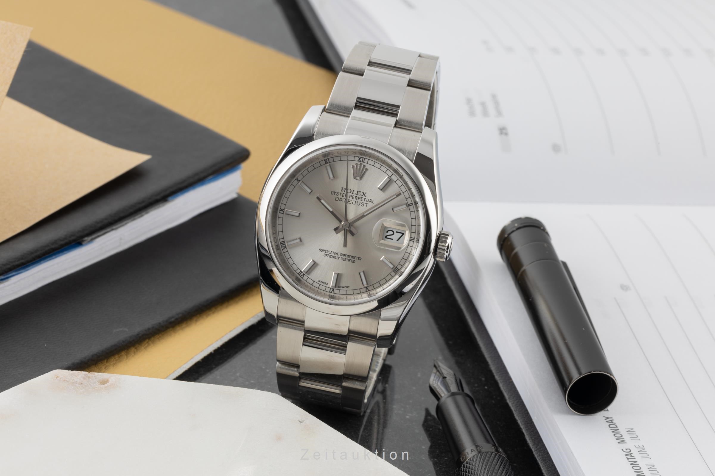 Rolex Datejust steel automatic Kal. 3135 Ref. 116200  | Zeitauktion