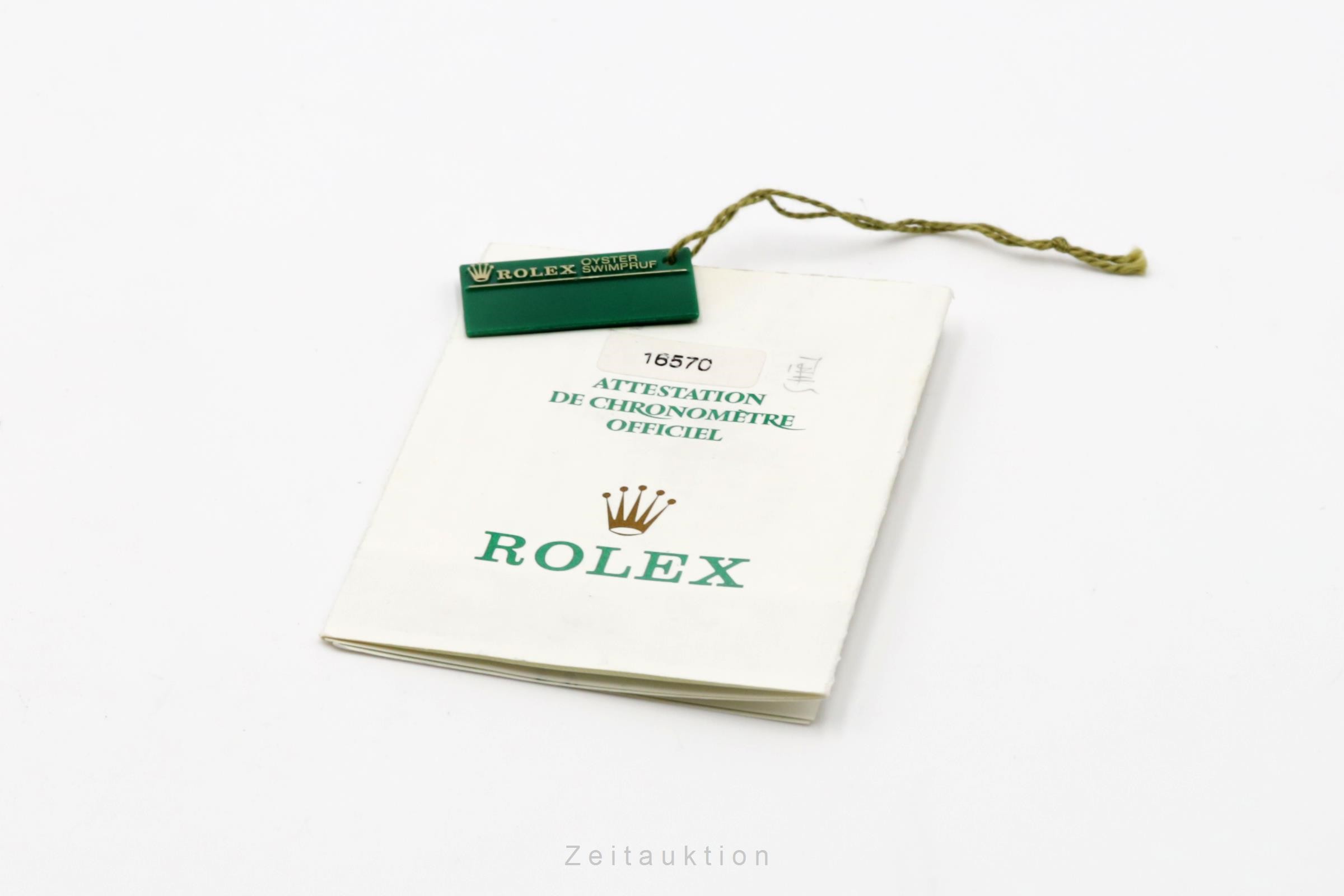 Rolex Explorer II acero automático Kal. 3185 Ref. 16570  | Zeitauktion