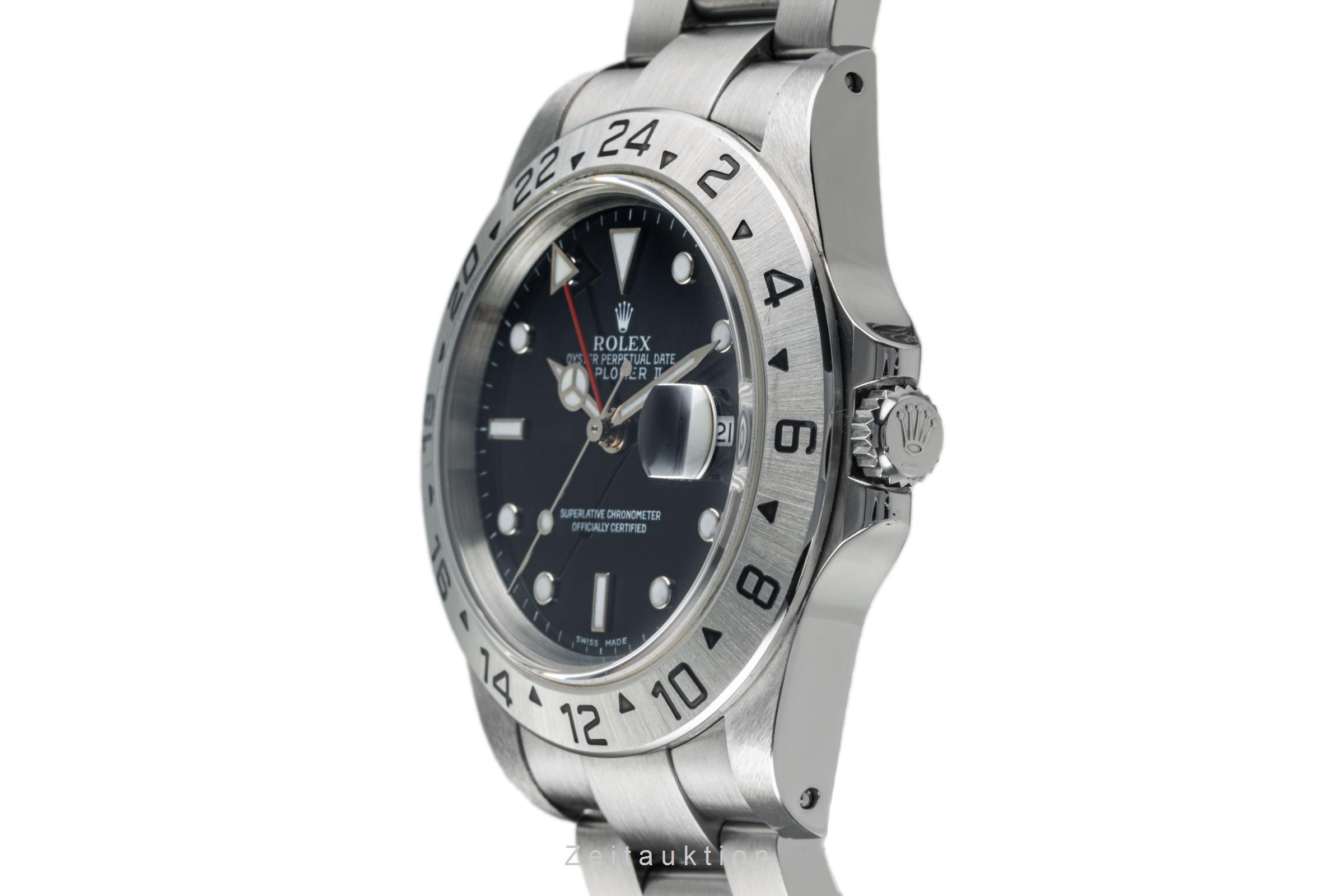 Rolex Explorer II acero automático Kal. 3185 Ref. 16570  | Zeitauktion