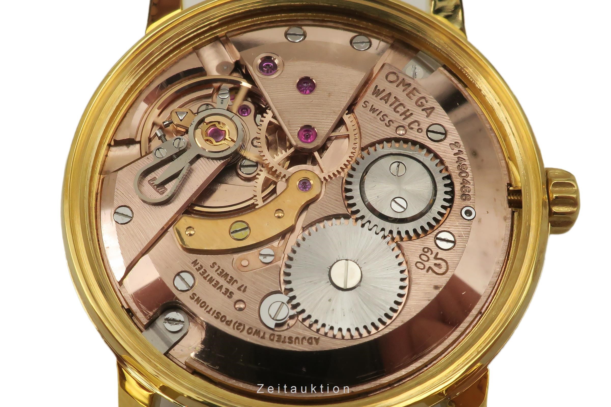 Omega Seamaster ottone dorato carica manuale Kal. 600 Ref. 135.012  | Zeitauktion
