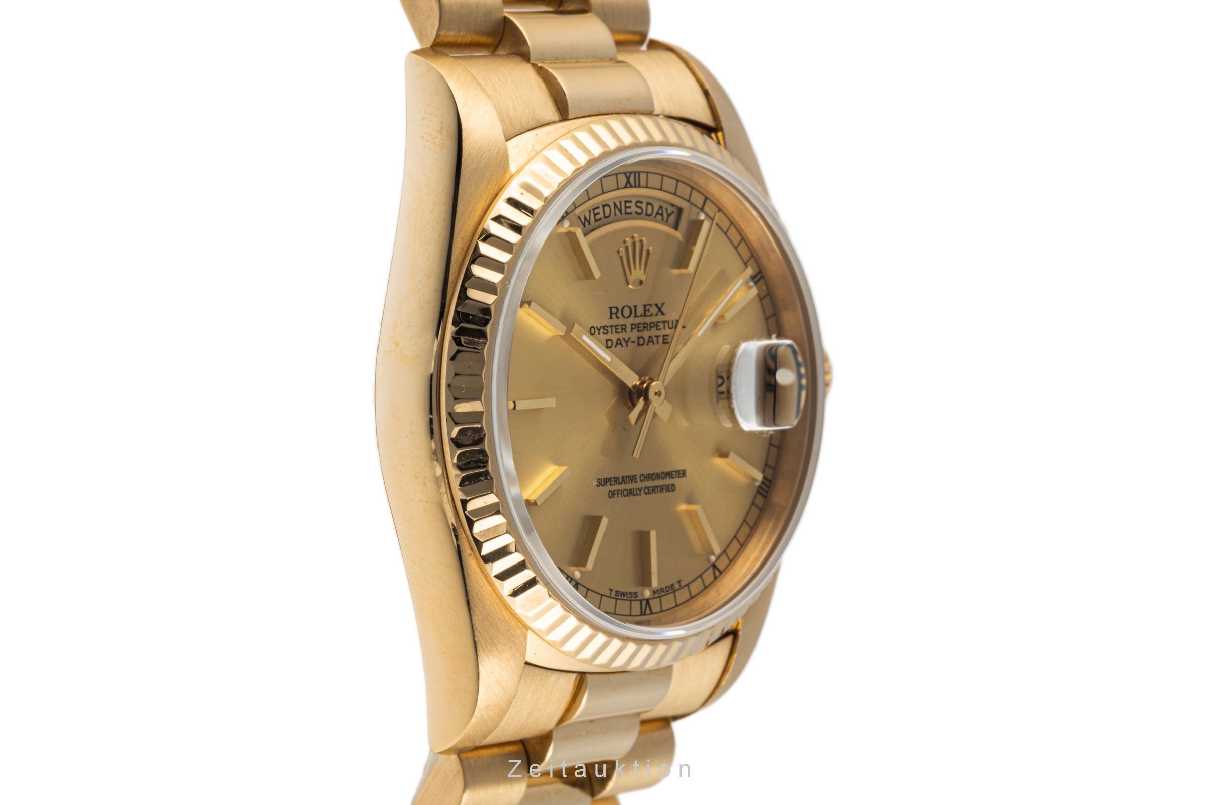 Rolex Day-Date 18k Gold Automatik Kal. 3155 Ref. 18238  | Zeitauktion