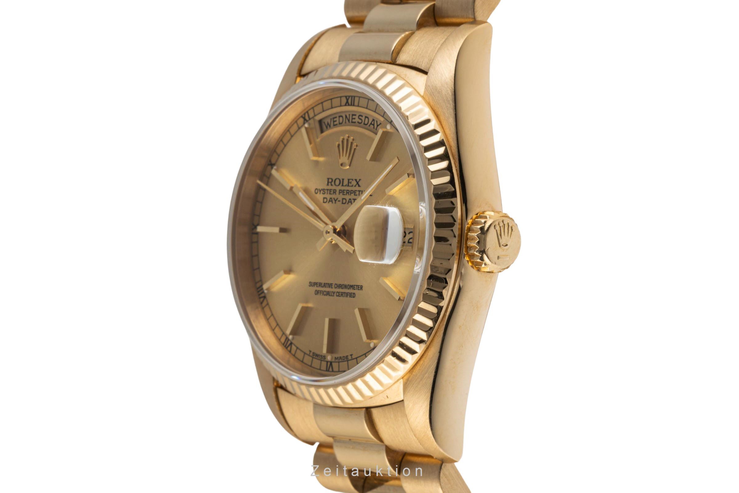 Rolex Day-Date 18k Gold Automatik Kal. 3155 Ref. 18238  | Zeitauktion