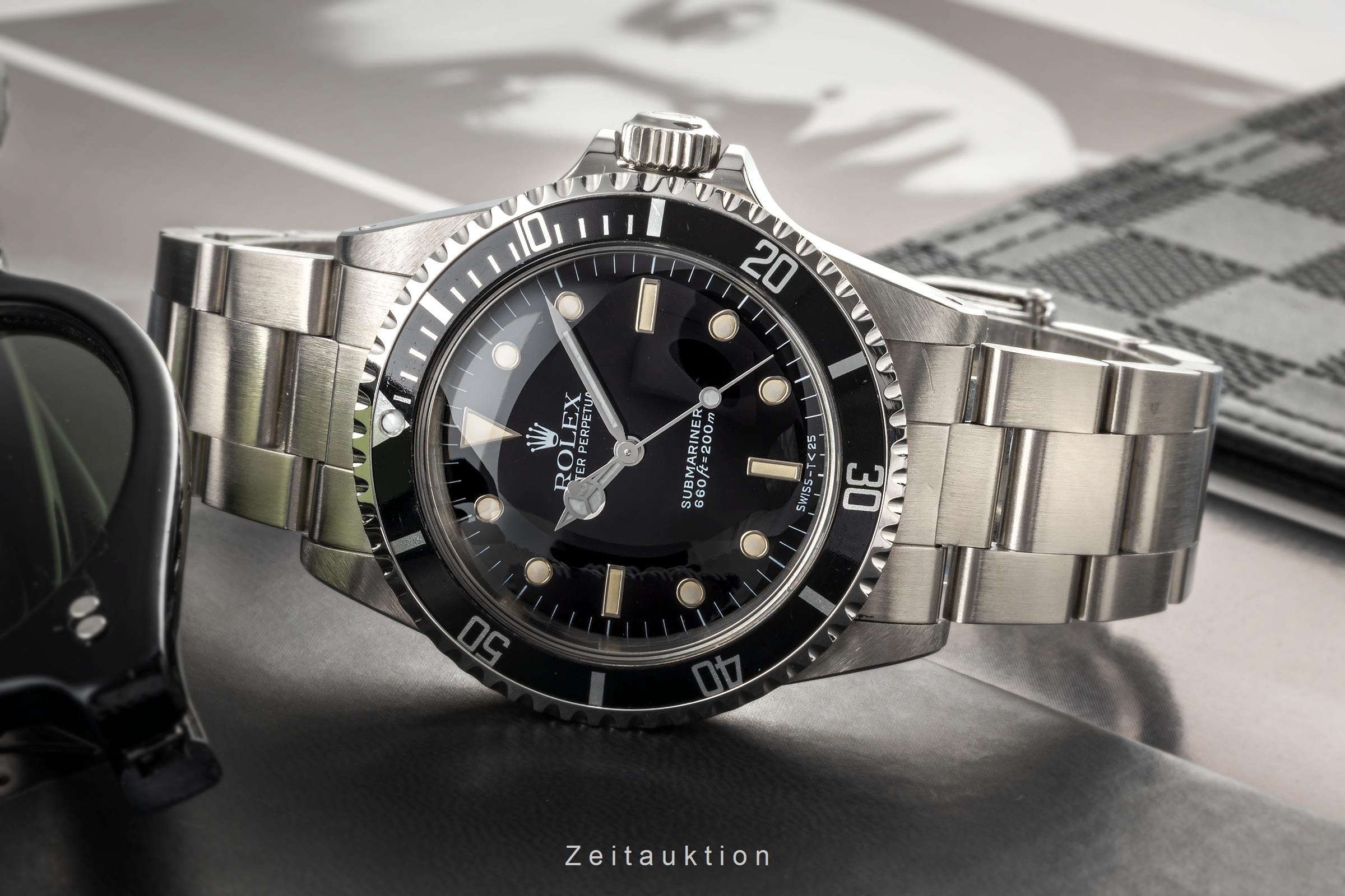 Rolex Submariner Stahl Automatik Kal. 1520 Ref. 5513  | Zeitauktion