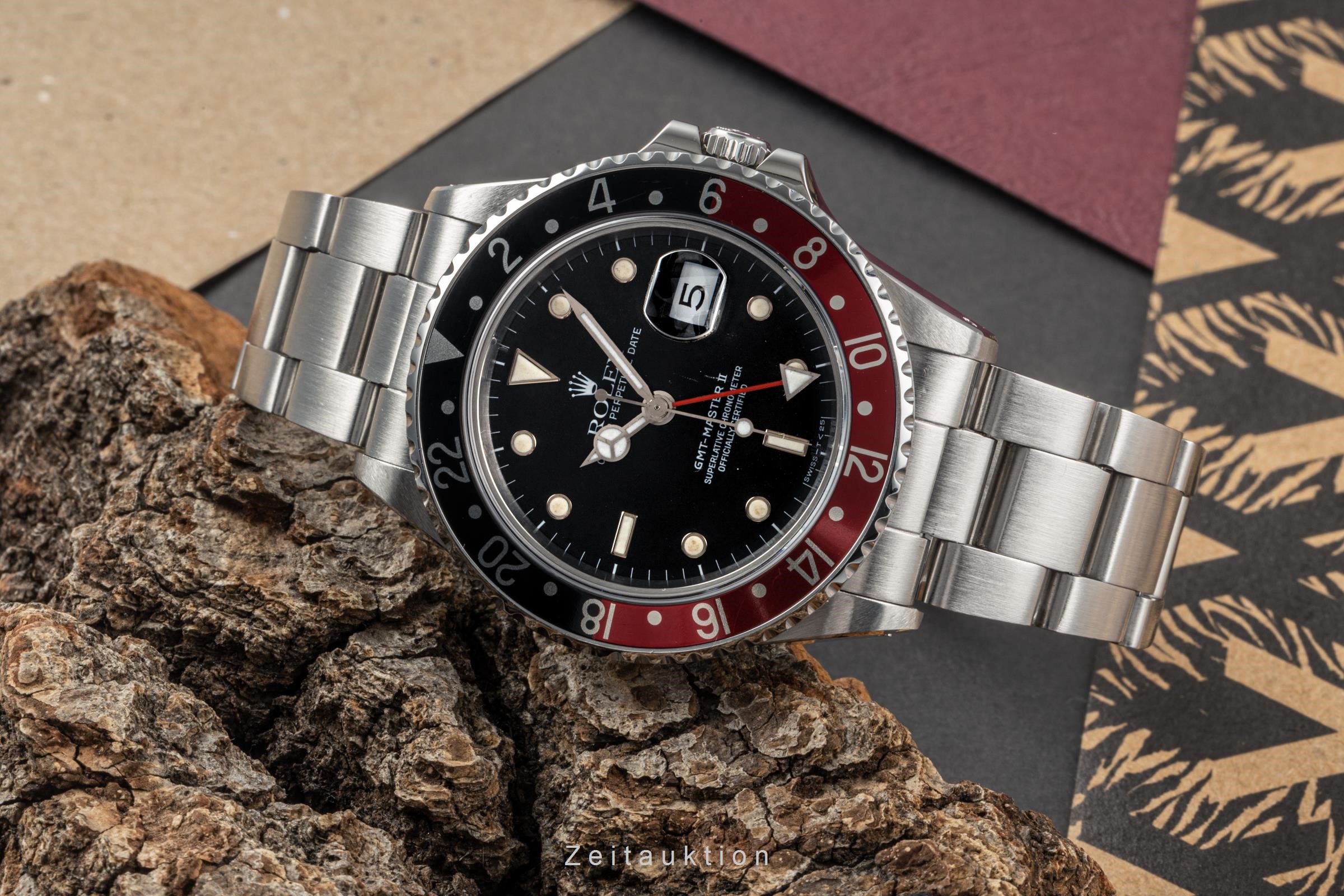 Rolex GMT-Master II acero automático Kal. 3085 Ref. 16760  | Zeitauktion