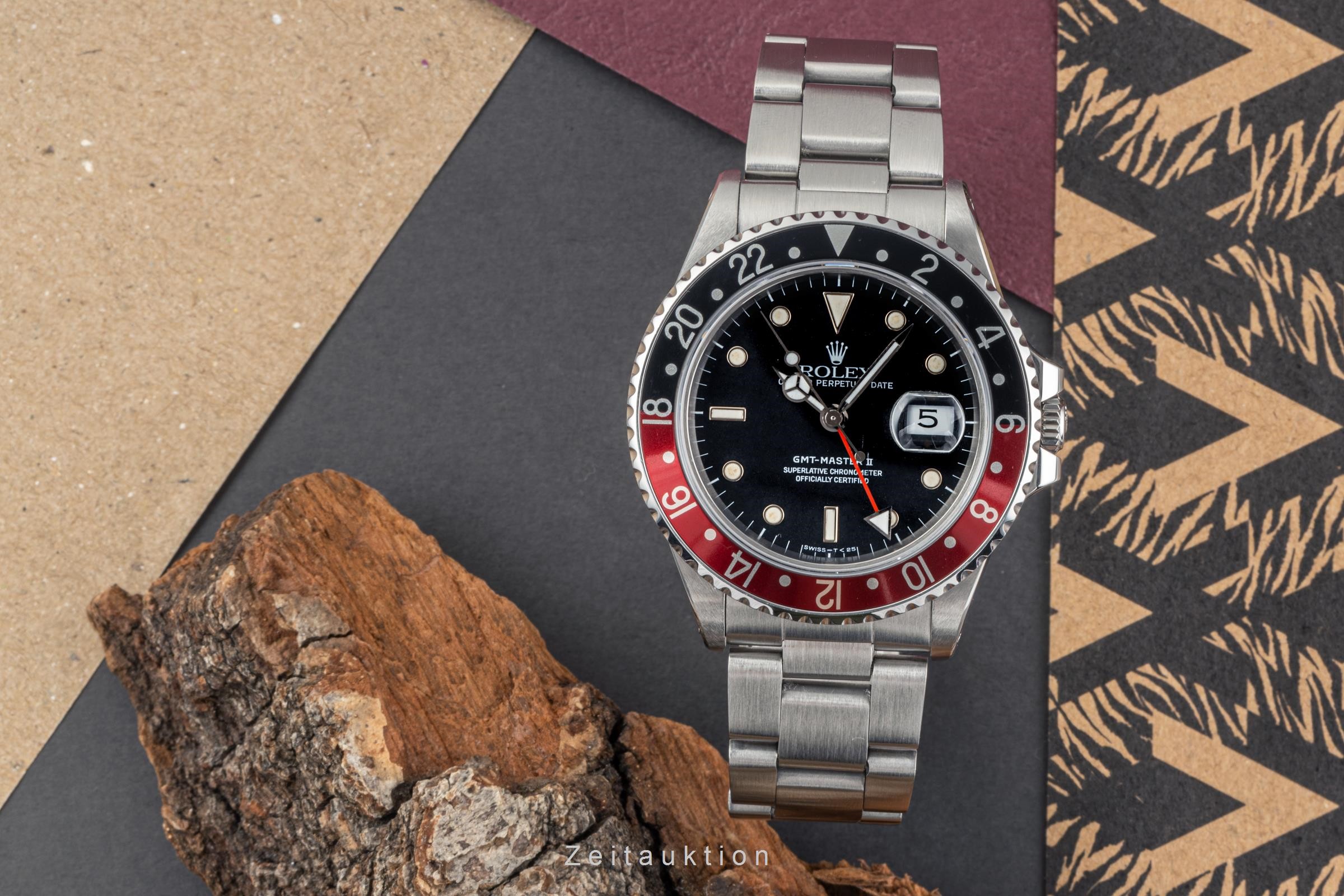 Rolex GMT-Master II acero automático Kal. 3085 Ref. 16760  | Zeitauktion