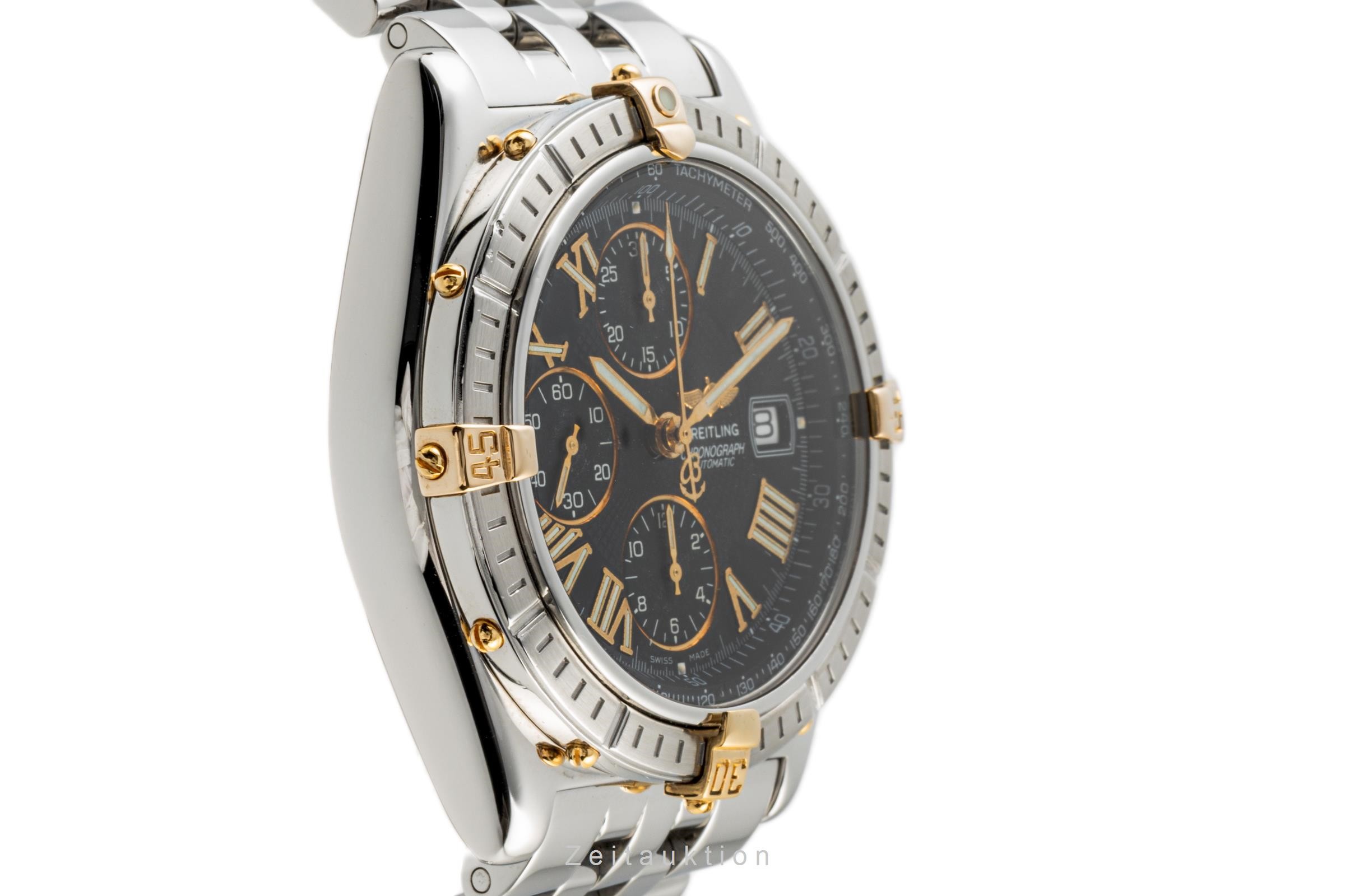 Breitling Crosswind Chronograph Stahl / Gold Automatik Kal. B13 Ref. B13055  | Zeitauktion