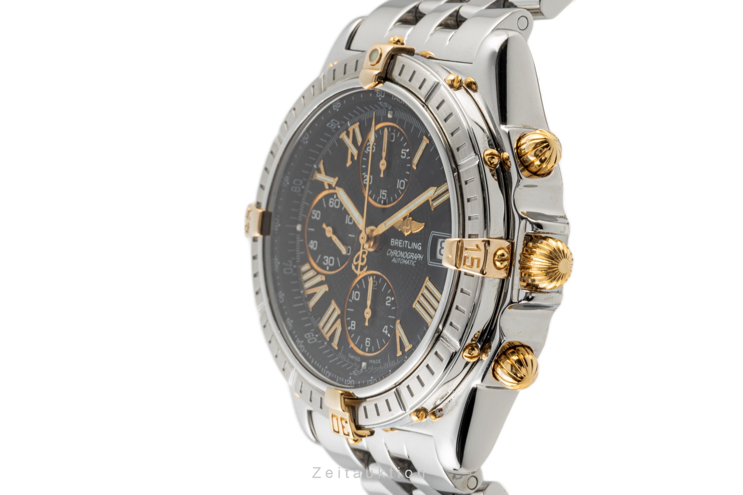 Breitling Crosswind Chronograph Stahl / Gold Automatik Kal. B13 Ref. B13055  | Zeitauktion