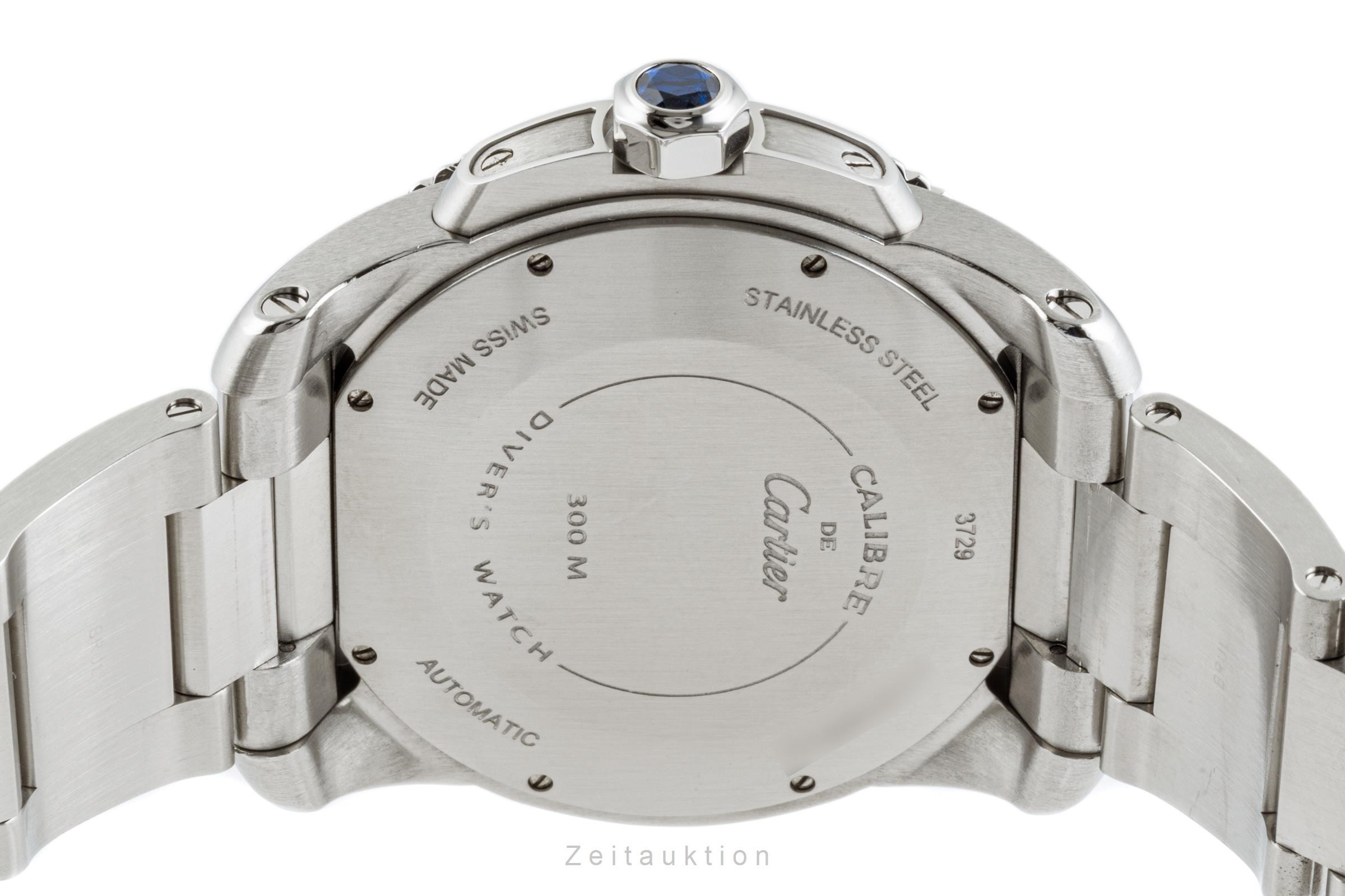 Cartier Calibre de Cartier steel automatic Kal. 1904-PS MC Ref. 3729, W7100057  | Zeitauktion