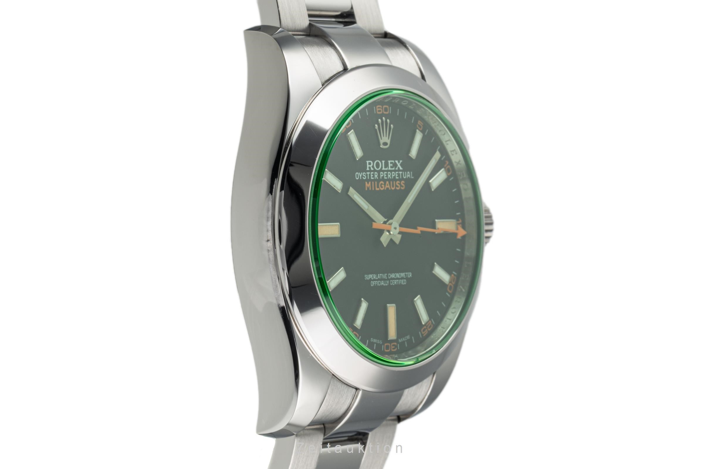 Rolex Milgauss steel automatic Kal. 3131 Ref. 116400GV  | Zeitauktion
