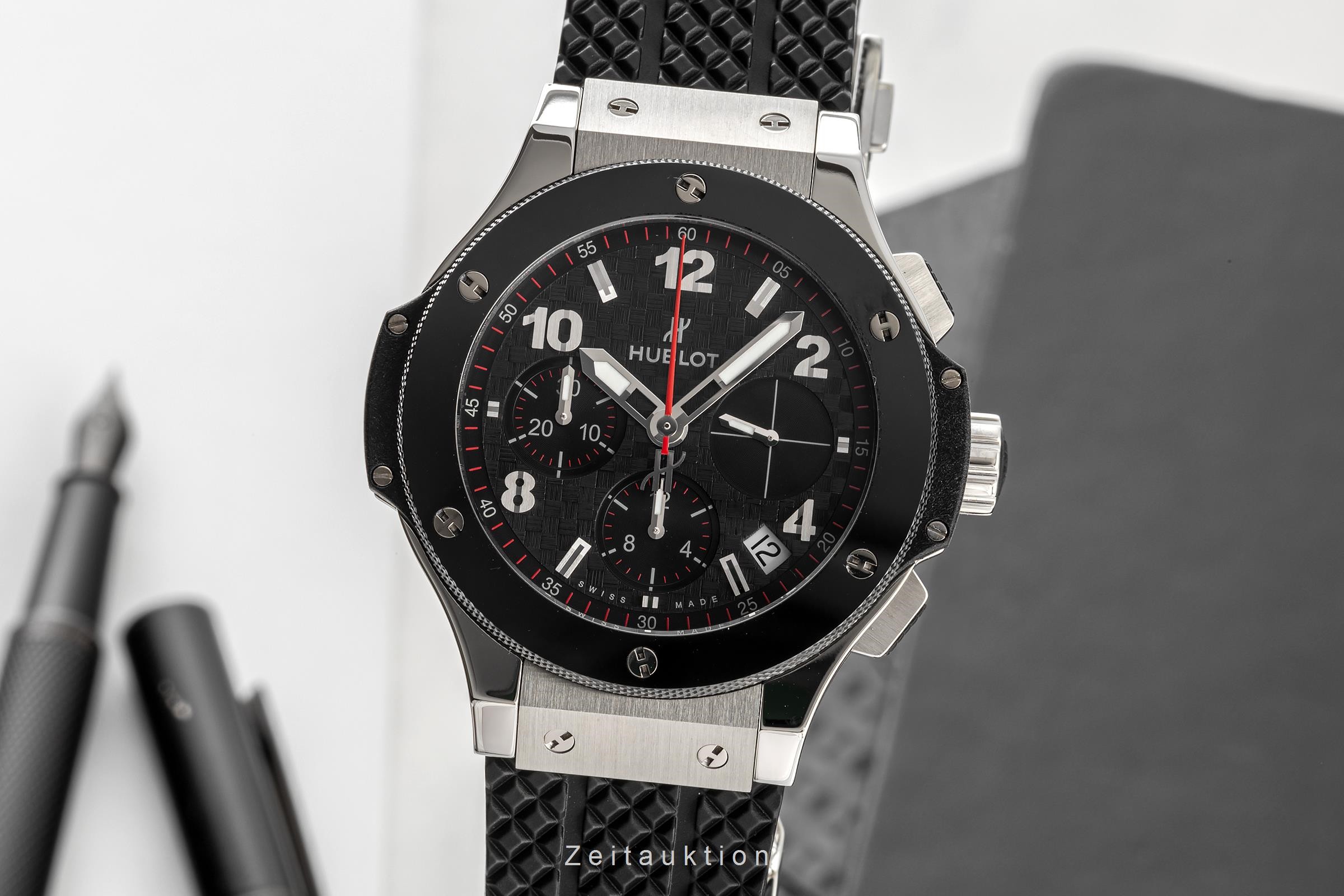 Hublot Big Bang cronógrafo cerámica / acero automático Ref. 341.SB.131.RX  | Zeitauktion