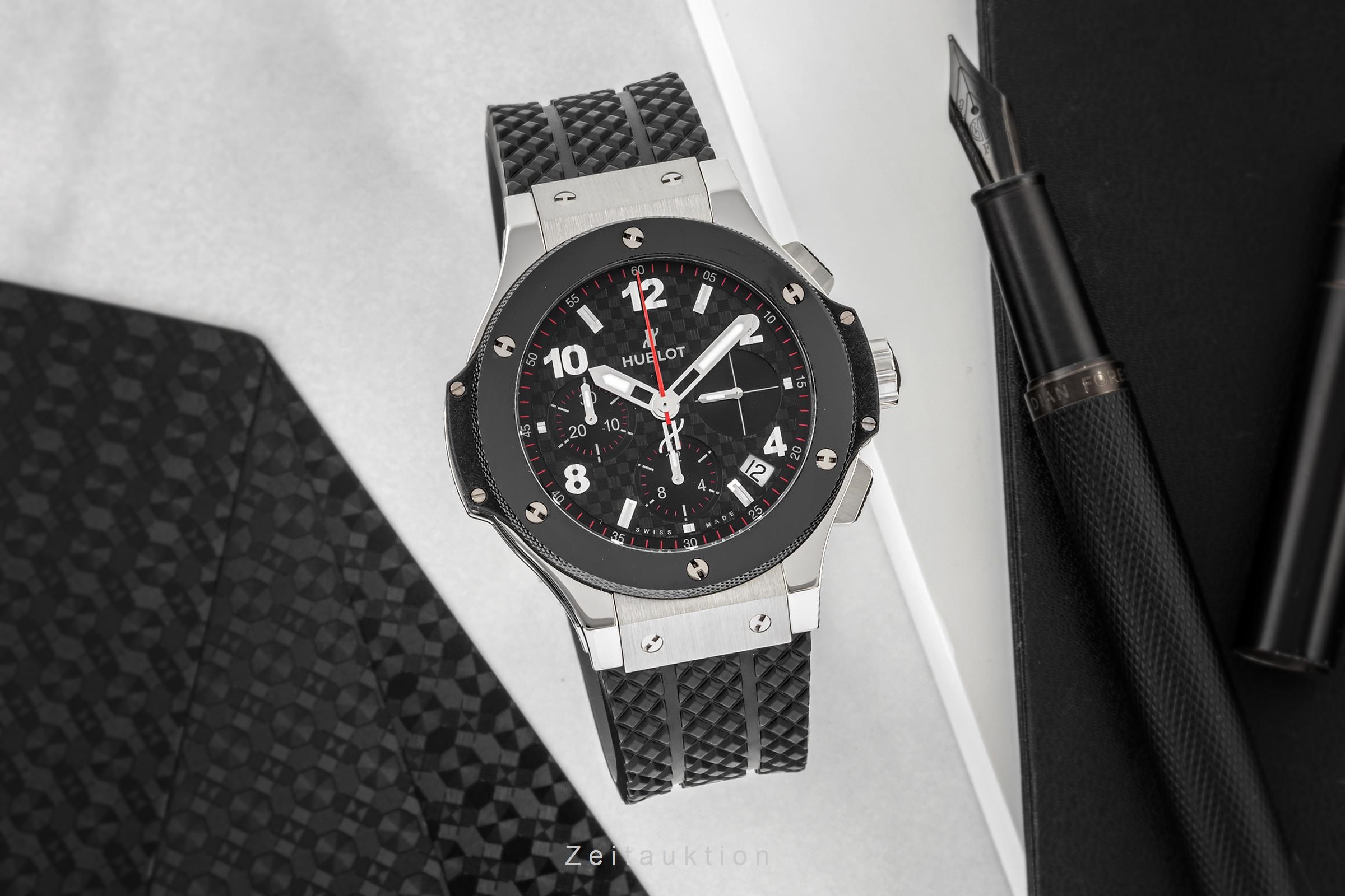 Hublot Big Bang cronógrafo cerámica / acero automático Ref. 341.SB.131.RX  | Zeitauktion