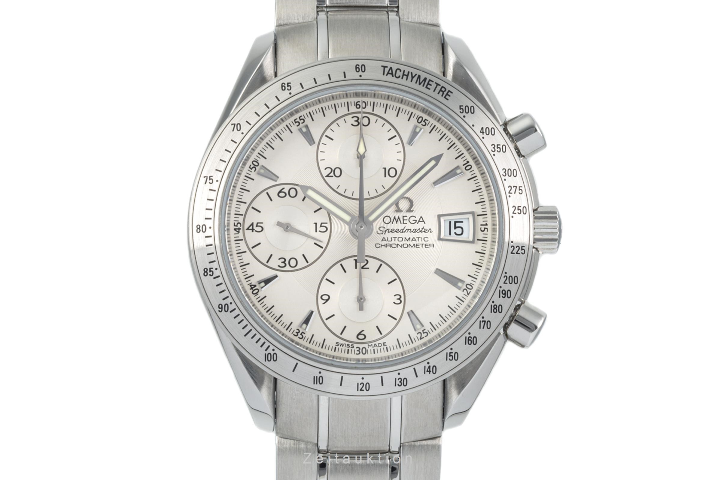 Omega Speedmaster chronograph steel automatic Kal. 1146 Ref. 3211.30.00  | Zeitauktion