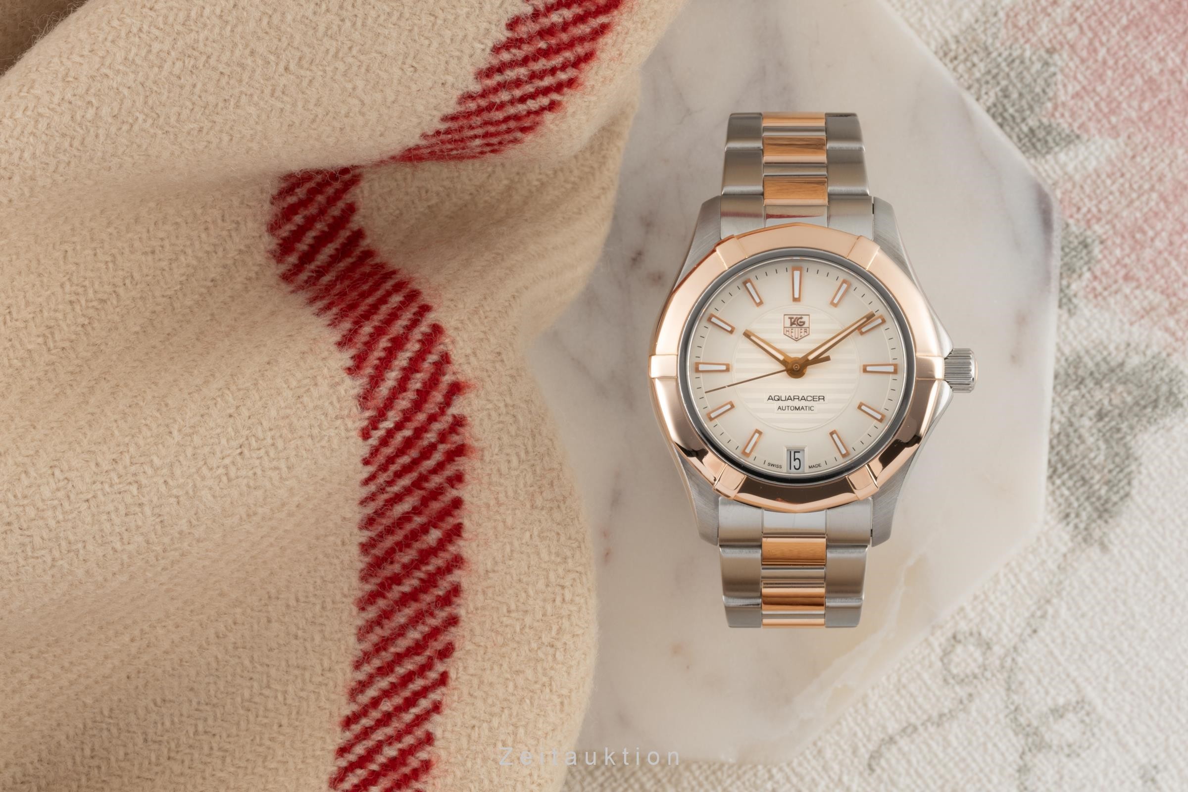Tag Heuer Aquaracer steel / gold automatic Kal. 5 Ref. WAP2350  | Zeitauktion