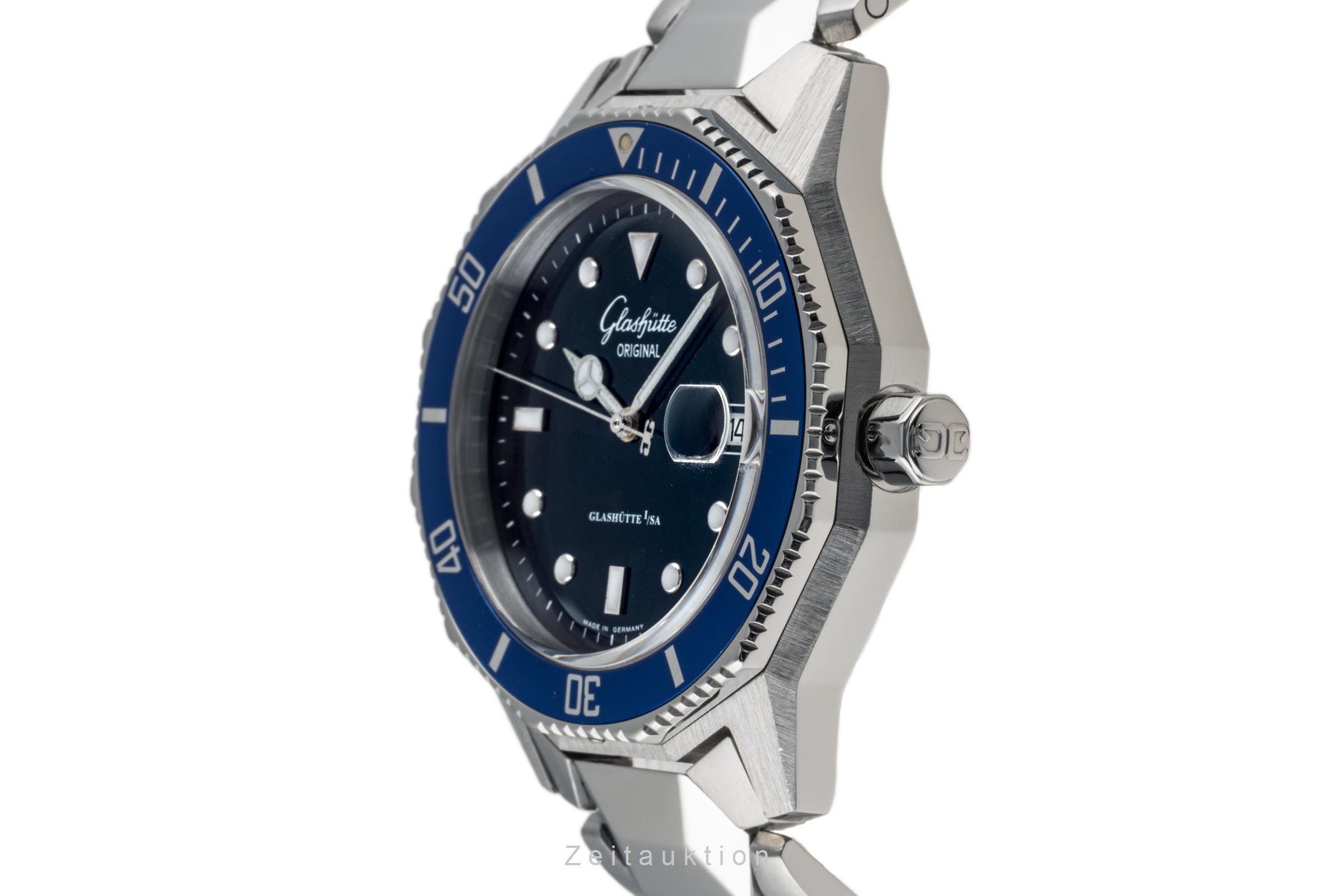 Glashütte Sport Evolution  Stahl Automatik Kal. GUB 10-30 Ref. 10-33-12-12-04  | Zeitauktion