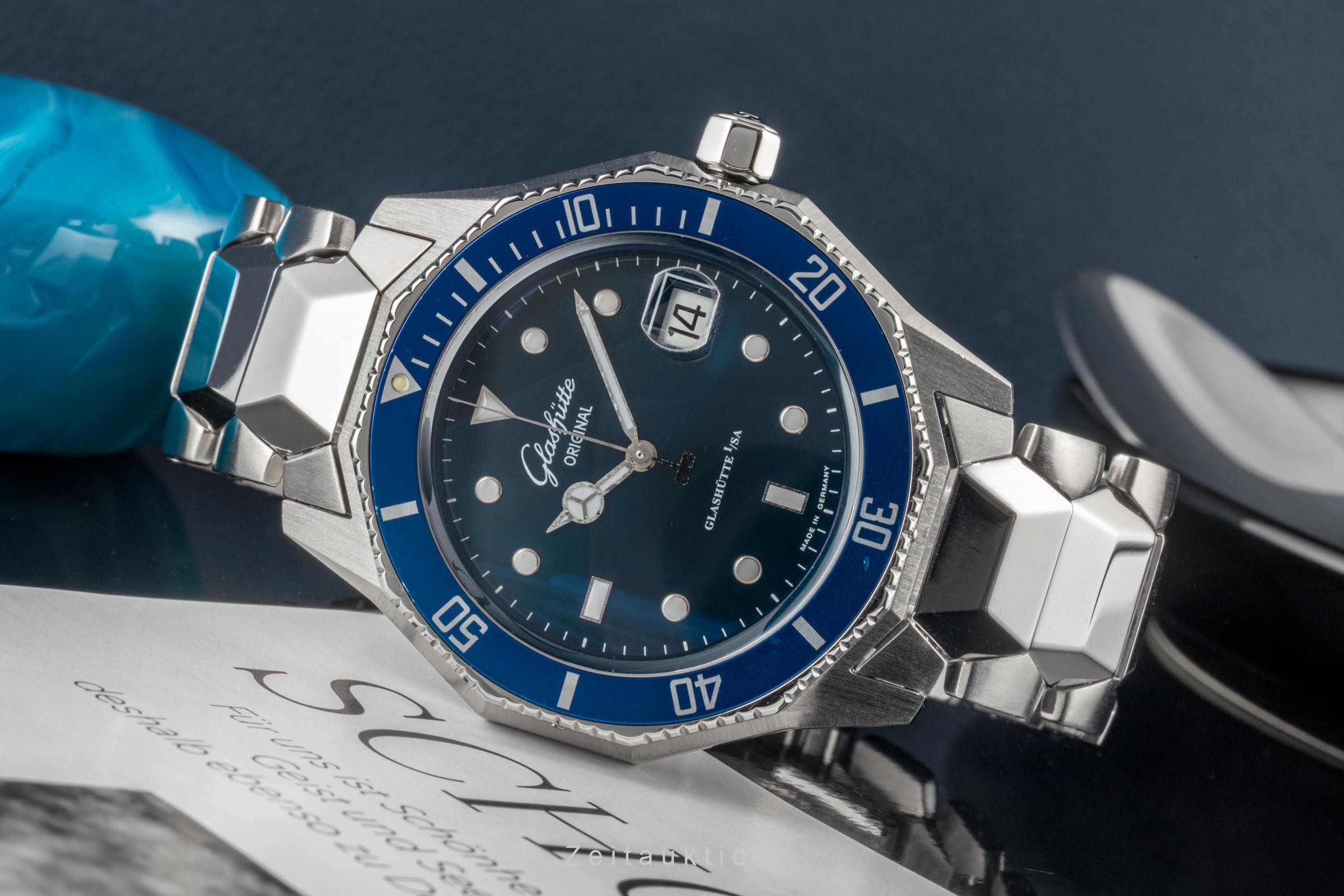 Glashütte Sport Evolution  Stahl Automatik Kal. GUB 10-30 Ref. 10-33-12-12-04  | Zeitauktion