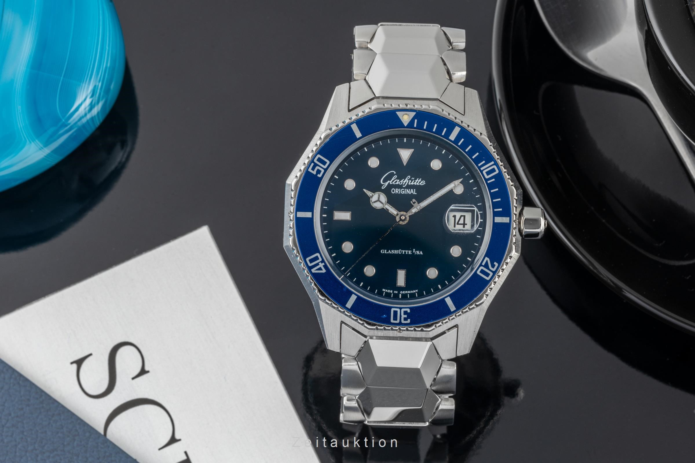 Glashütte Sport Evolution  Stahl Automatik Kal. GUB 10-30 Ref. 10-33-12-12-04  | Zeitauktion