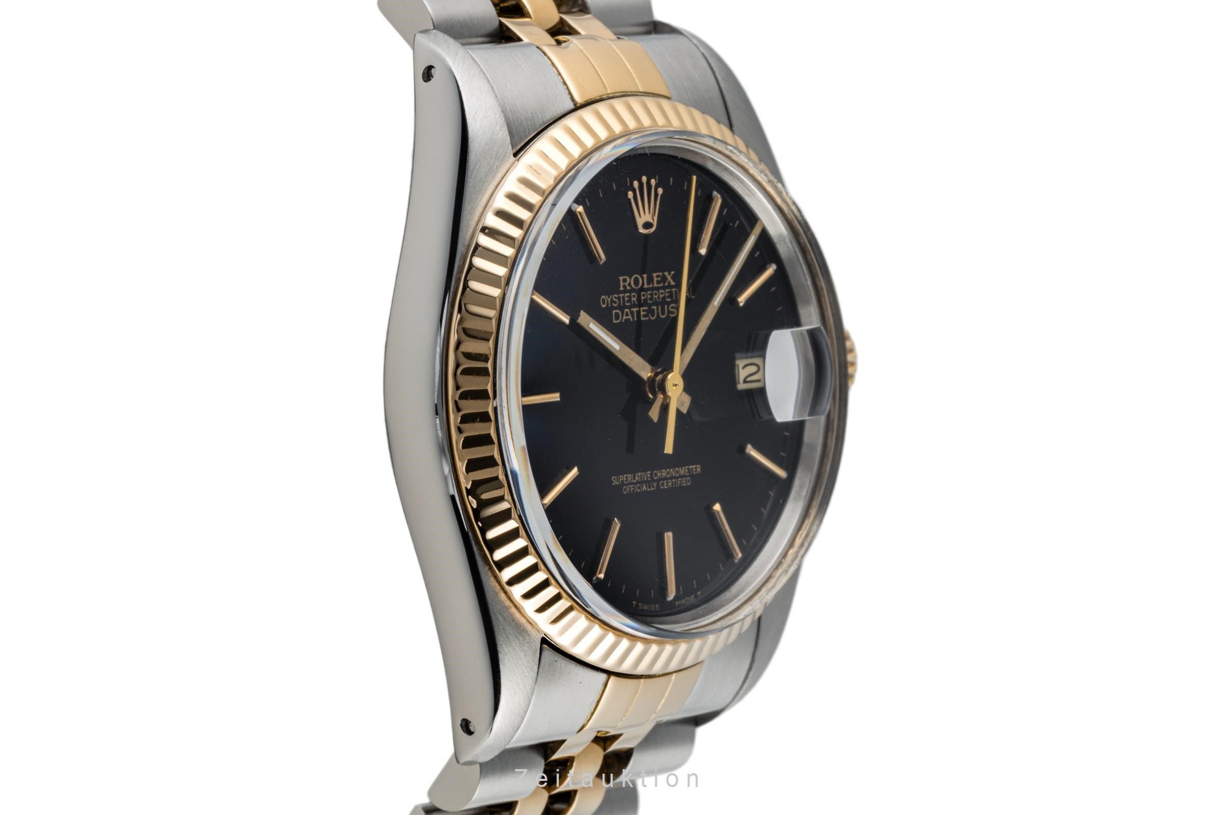 Rolex Datejust acier / or  automatique Kal. 3035 Ref. 16013  | Zeitauktion