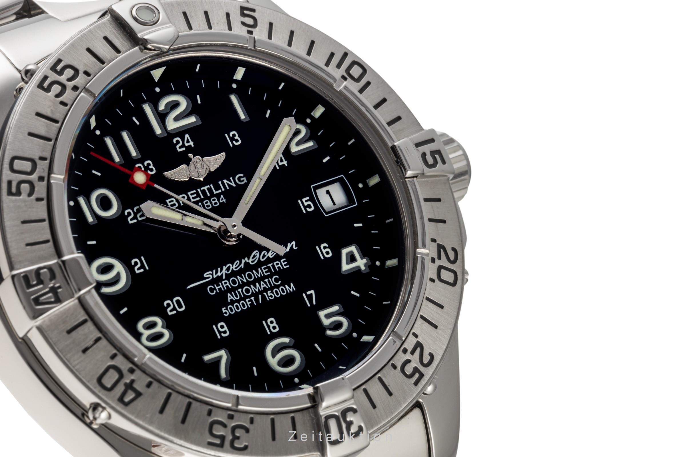 Breitling Superocean steel automatic Kal. B17 Ref. A17360  | Zeitauktion
