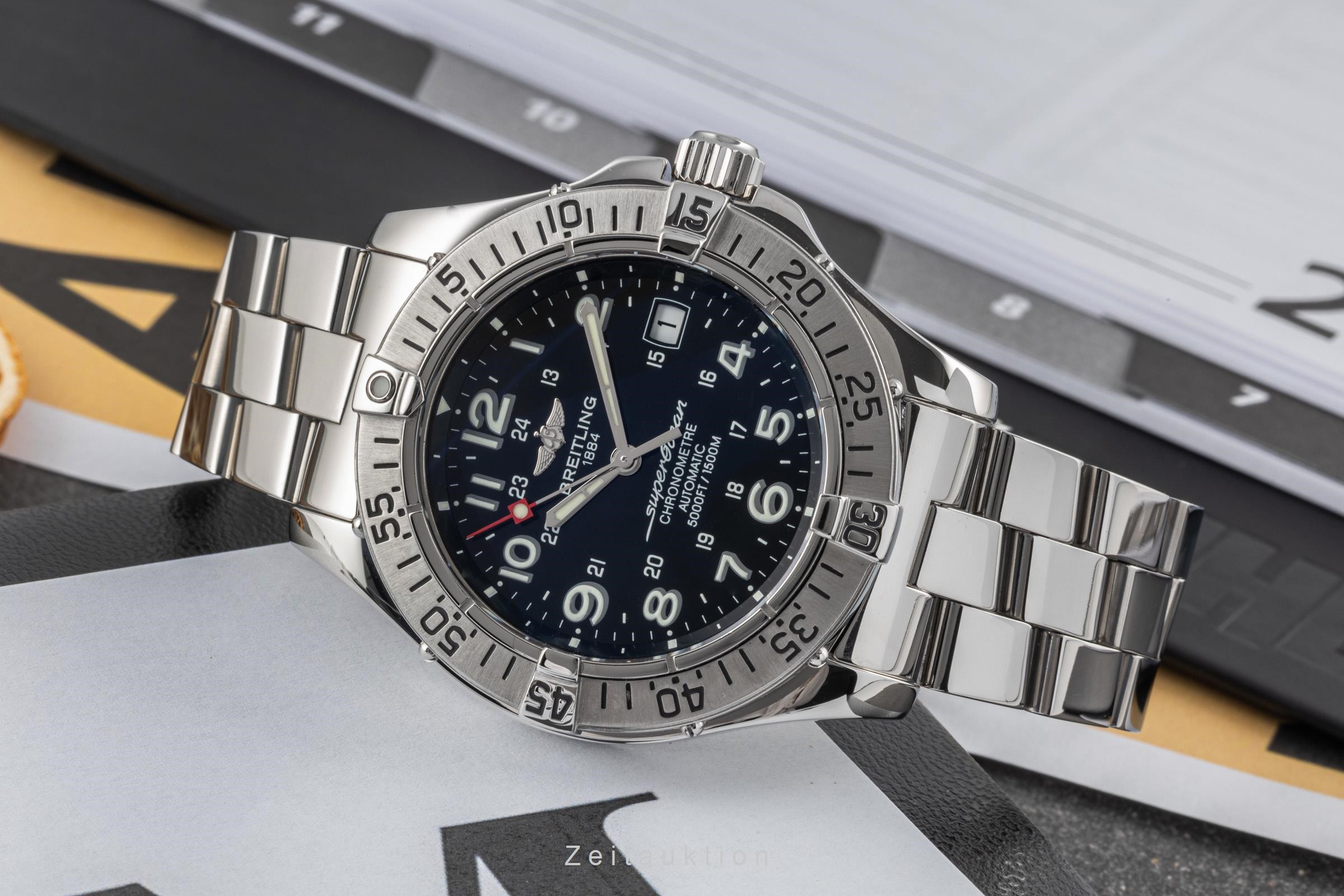 Breitling Superocean steel automatic Kal. B17 Ref. A17360  | Zeitauktion