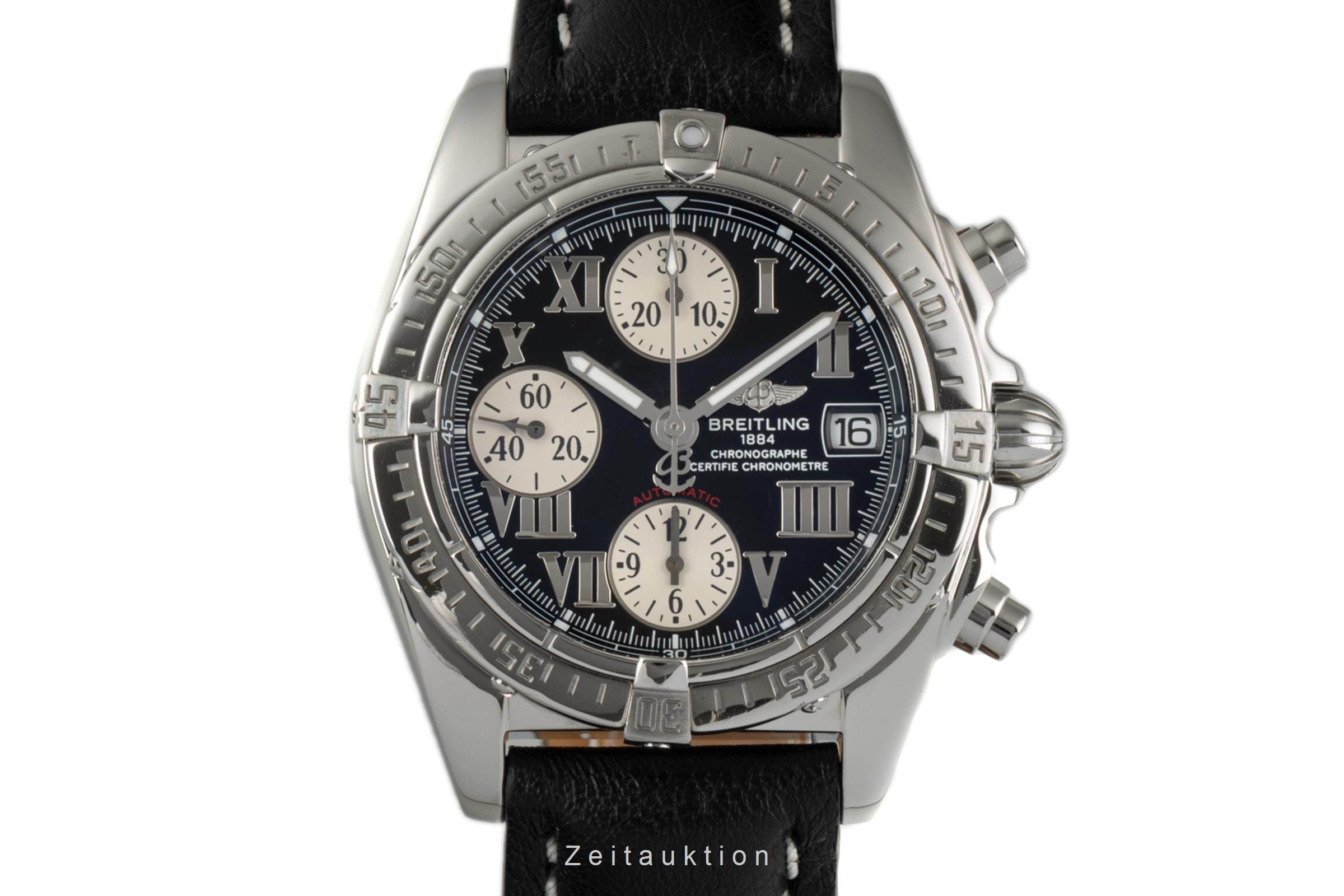 Breitling Cockpit chronograph steel automatic Kal. B13 Ref. A13358  | Zeitauktion