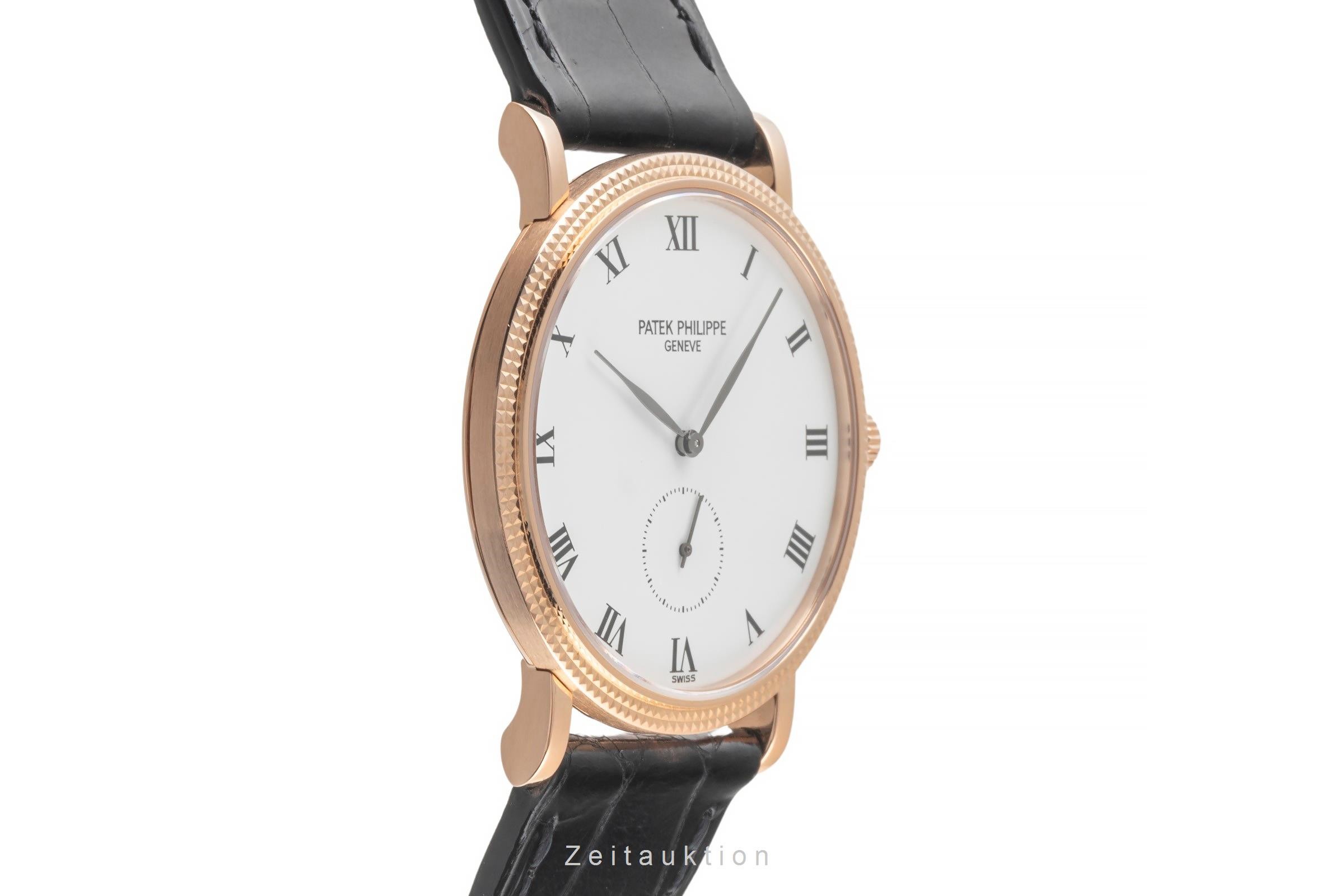 Patek Philippe Calatrava 18 ct red gold manual winding Kal. 215PS Ref. 3919  | Zeitauktion