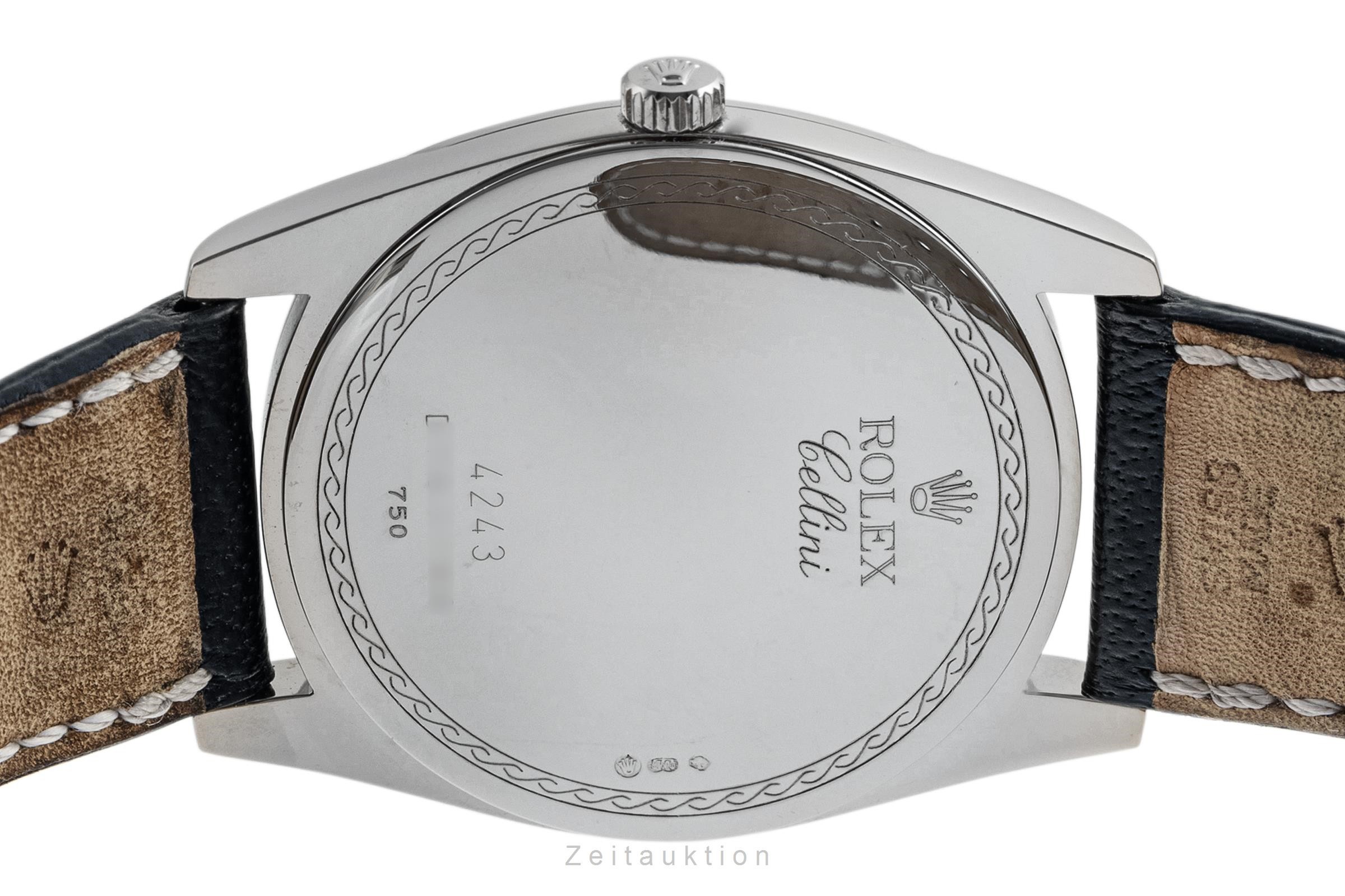 Rolex Cellini 18k Weissgold Handaufzug Kal. 1602 Ref. 4243  | Zeitauktion