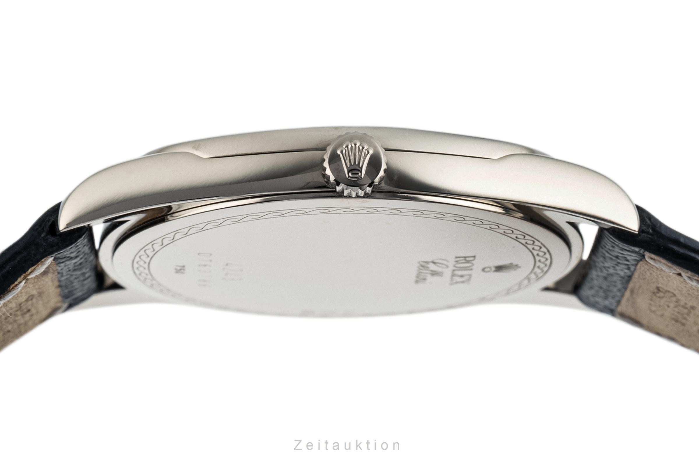 Rolex Cellini 18k Weissgold Handaufzug Kal. 1602 Ref. 4243  | Zeitauktion