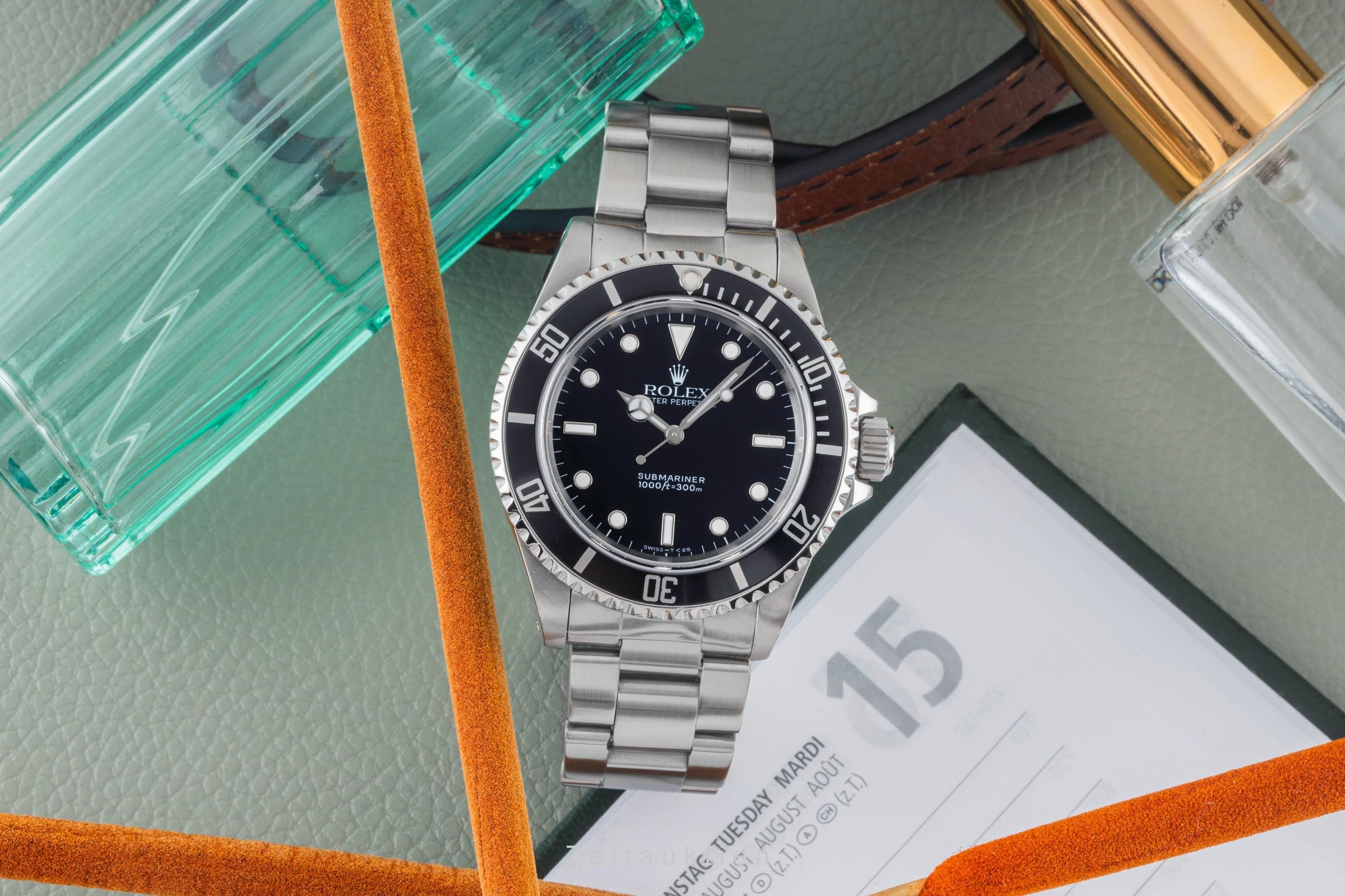 Rolex Submariner steel automatic Kal. 3000 Ref. 14060  | Zeitauktion