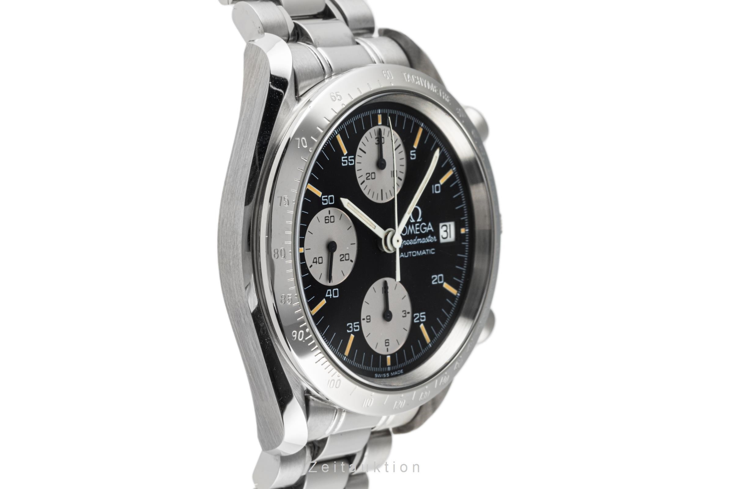 Omega Speedmaster chronograph steel automatic Kal. 1155 Ref. 3511.50.00  | Zeitauktion