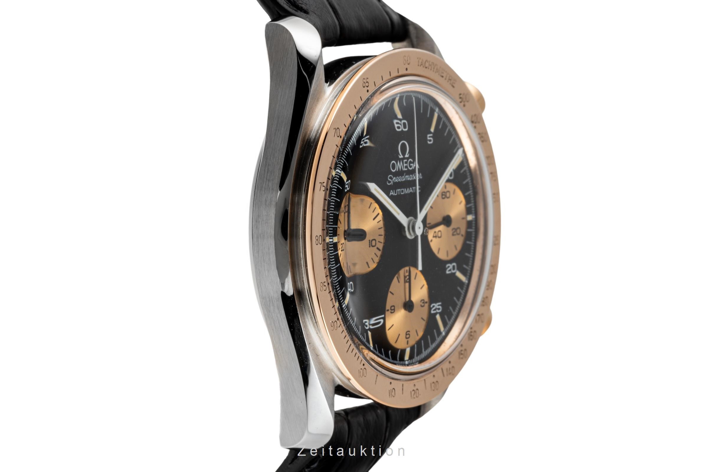 Omega Speedmaster Chronograph Stahl / Gold Automatik Kal. 1140 Ref 