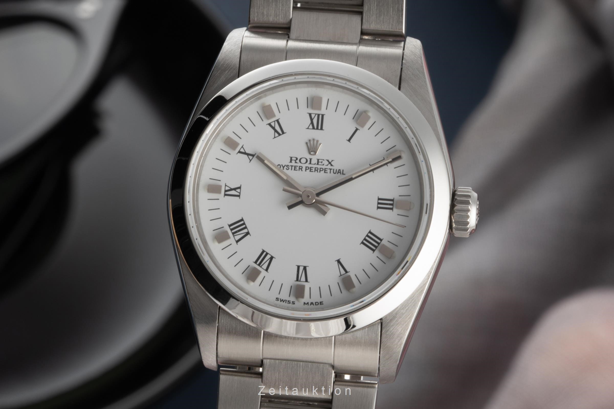 Rolex Oyster Perpetual acero automático Kal. 2130 Ref. 67480  | Zeitauktion