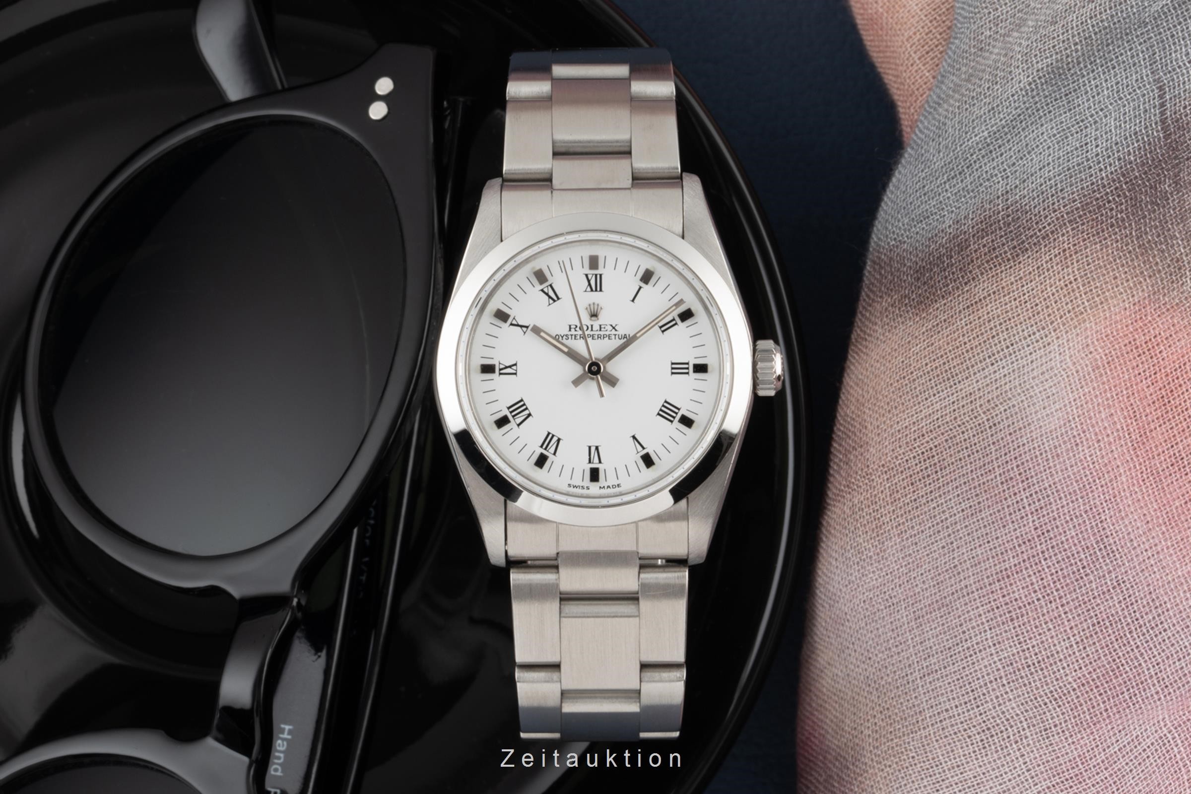 Rolex Oyster Perpetual acero automático Kal. 2130 Ref. 67480  | Zeitauktion