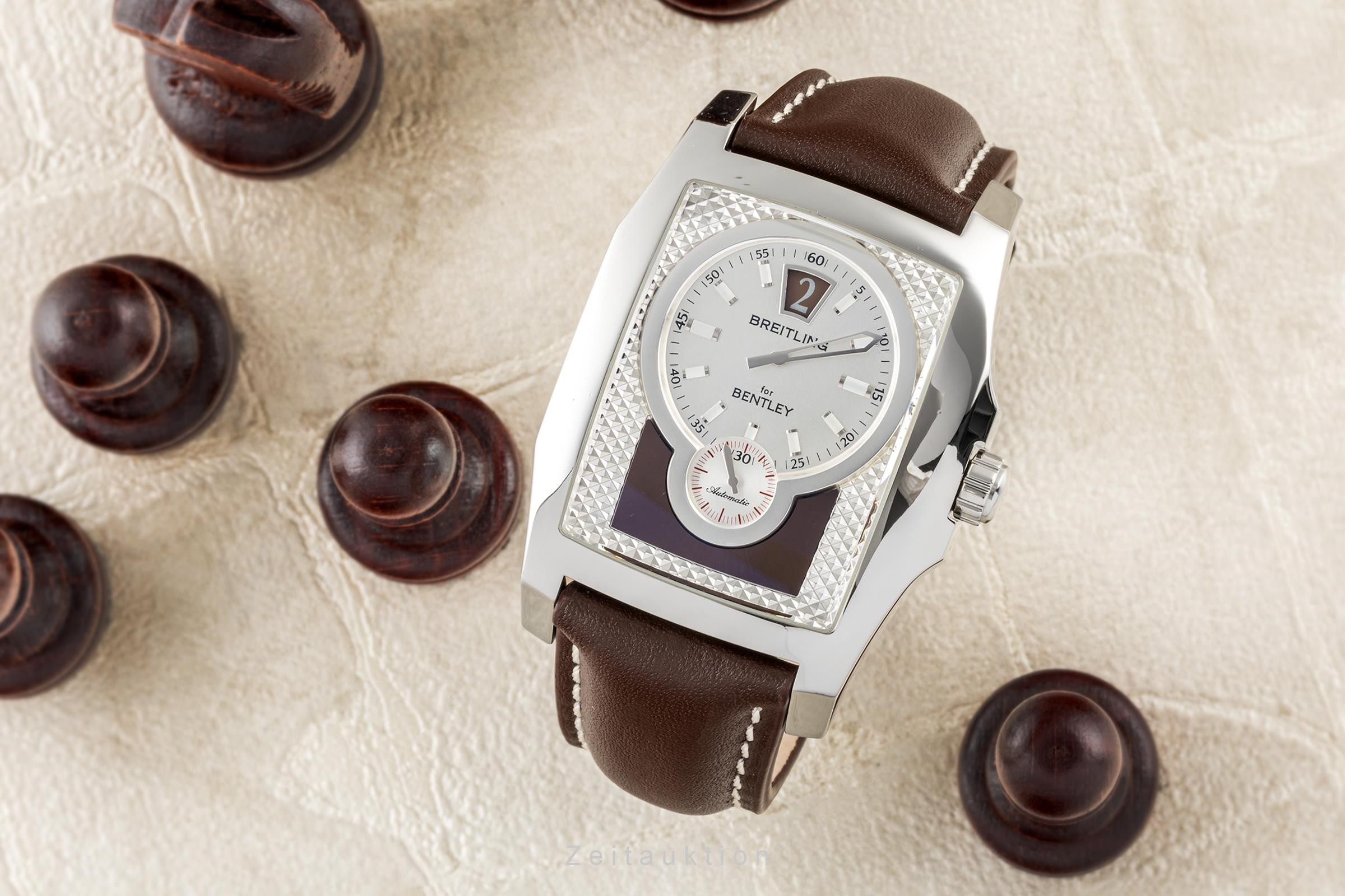 Breitling Bentley Flying B Stahl Automatik Kal. B28 Ref. A28362 