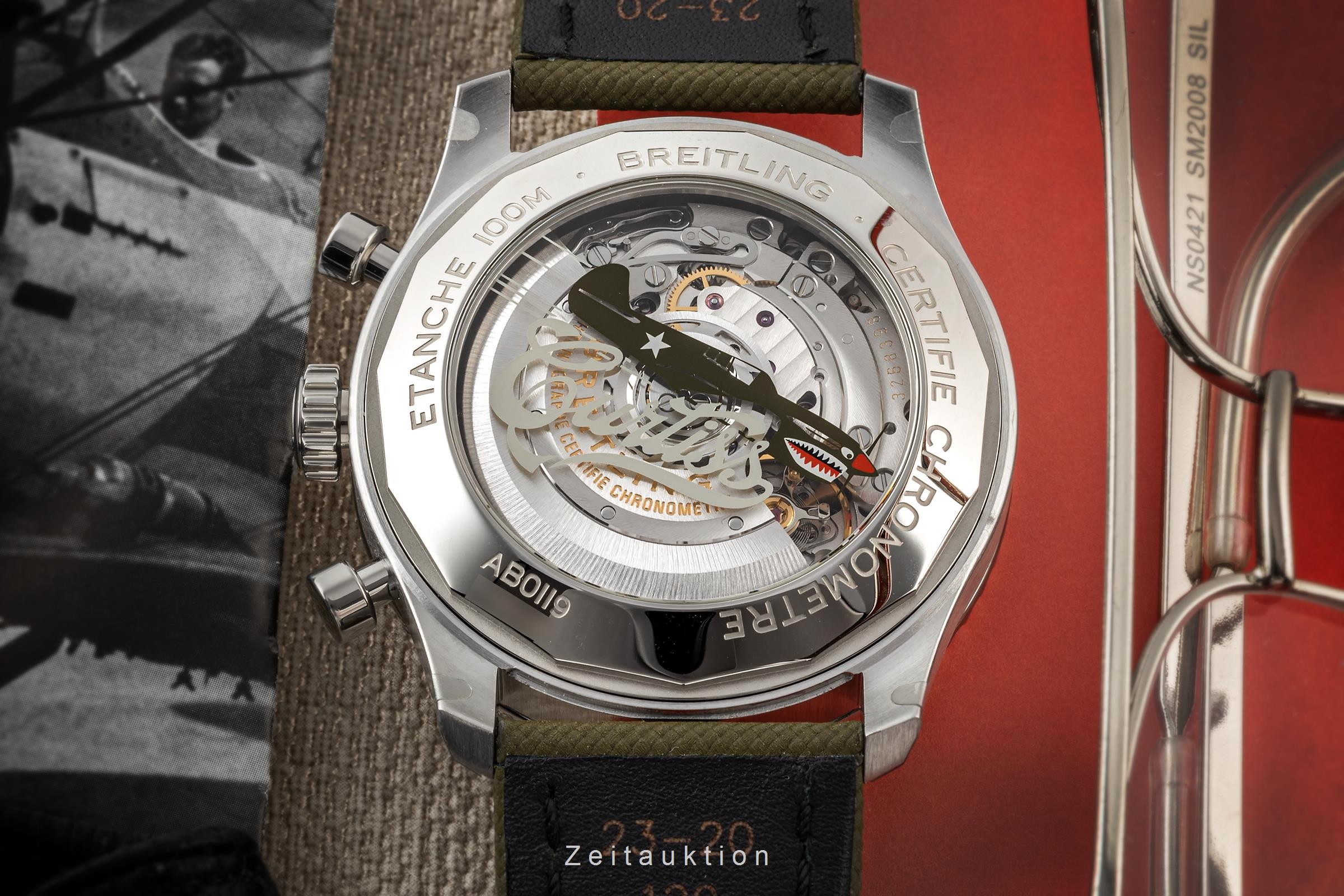 Breitling Aviator 8 Chronograph Stahl Automatik Kal. B01 Ref. AB01192A1L1X1  | Zeitauktion