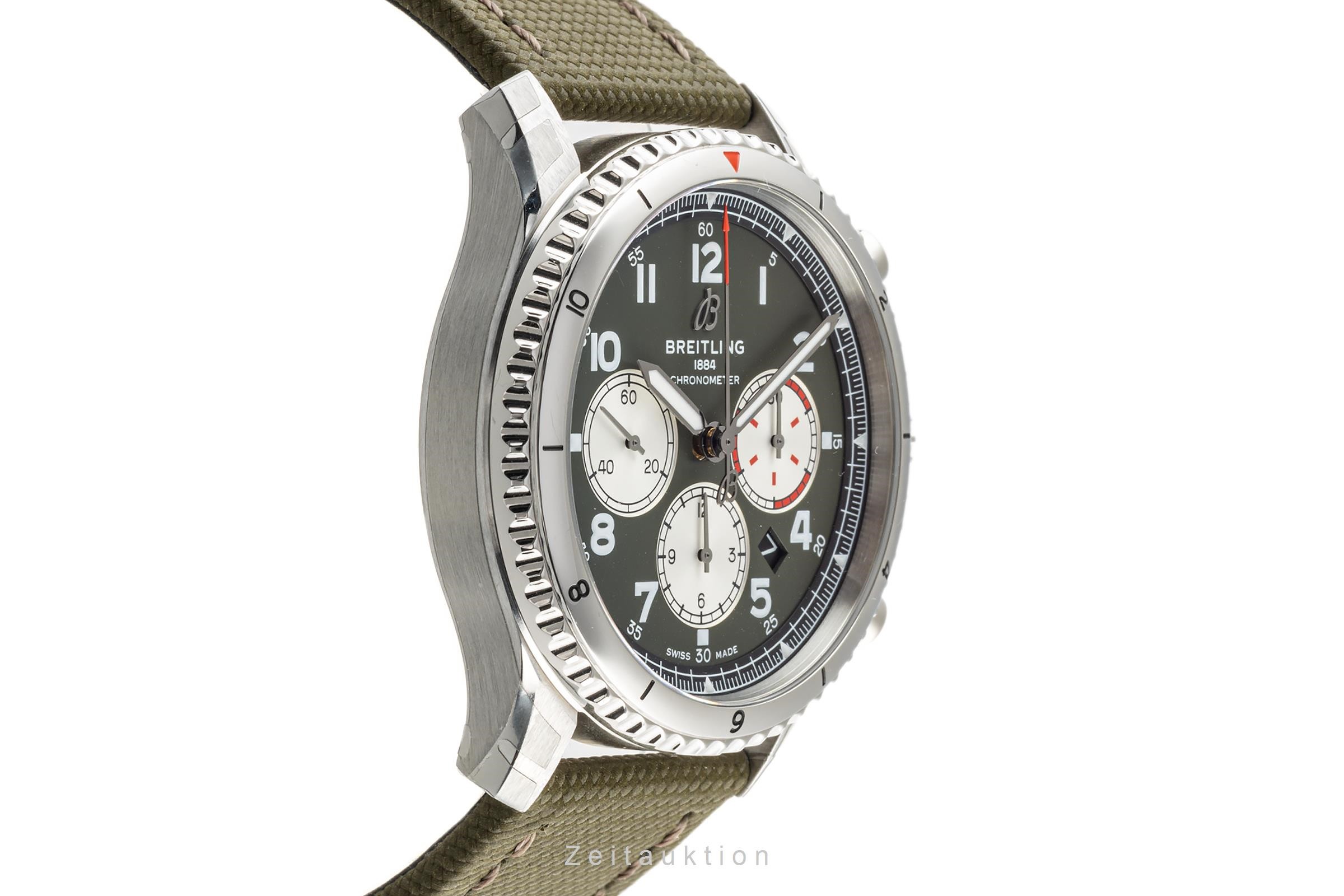 Breitling Aviator 8 Chronograph Stahl Automatik Kal. B01 Ref. AB01192A1L1X1  | Zeitauktion