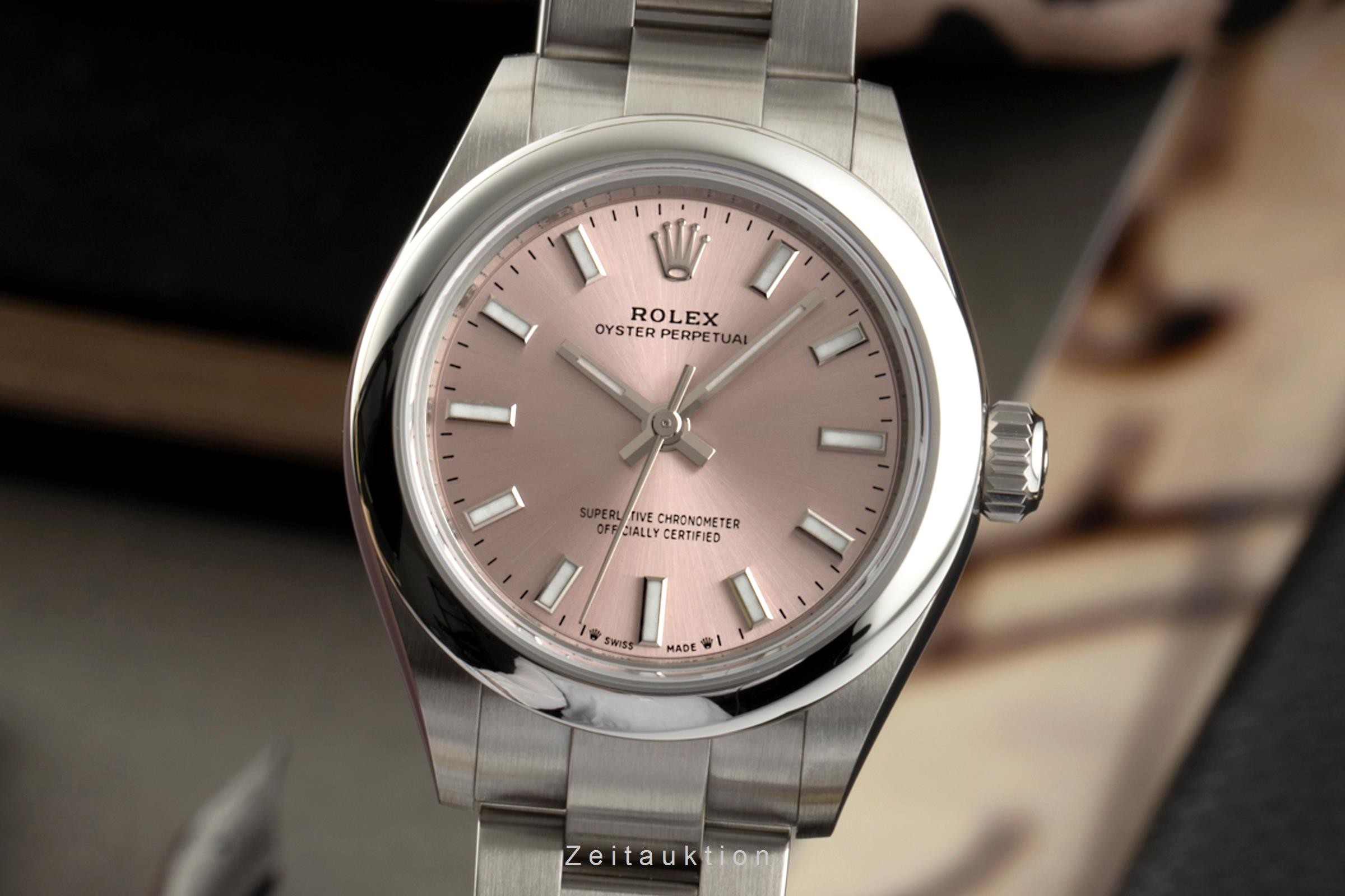 Rolex Oyster Perpetual steel automatic Kal. 2232 Ref. 276200  | Zeitauktion