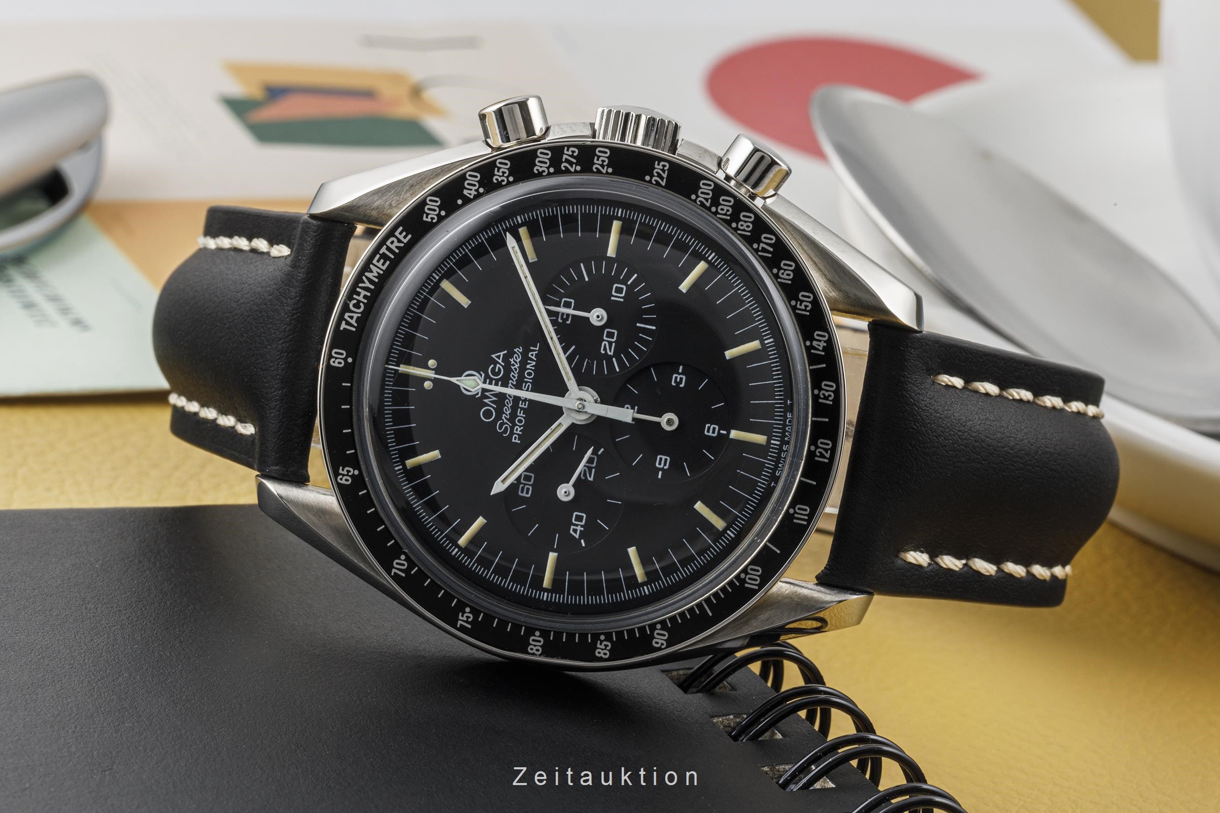 Omega Speedmaster Moonwatch cronografo acciaio carica manuale Kal. 861 Ref. 3590.50  145.0022  | Zeitauktion