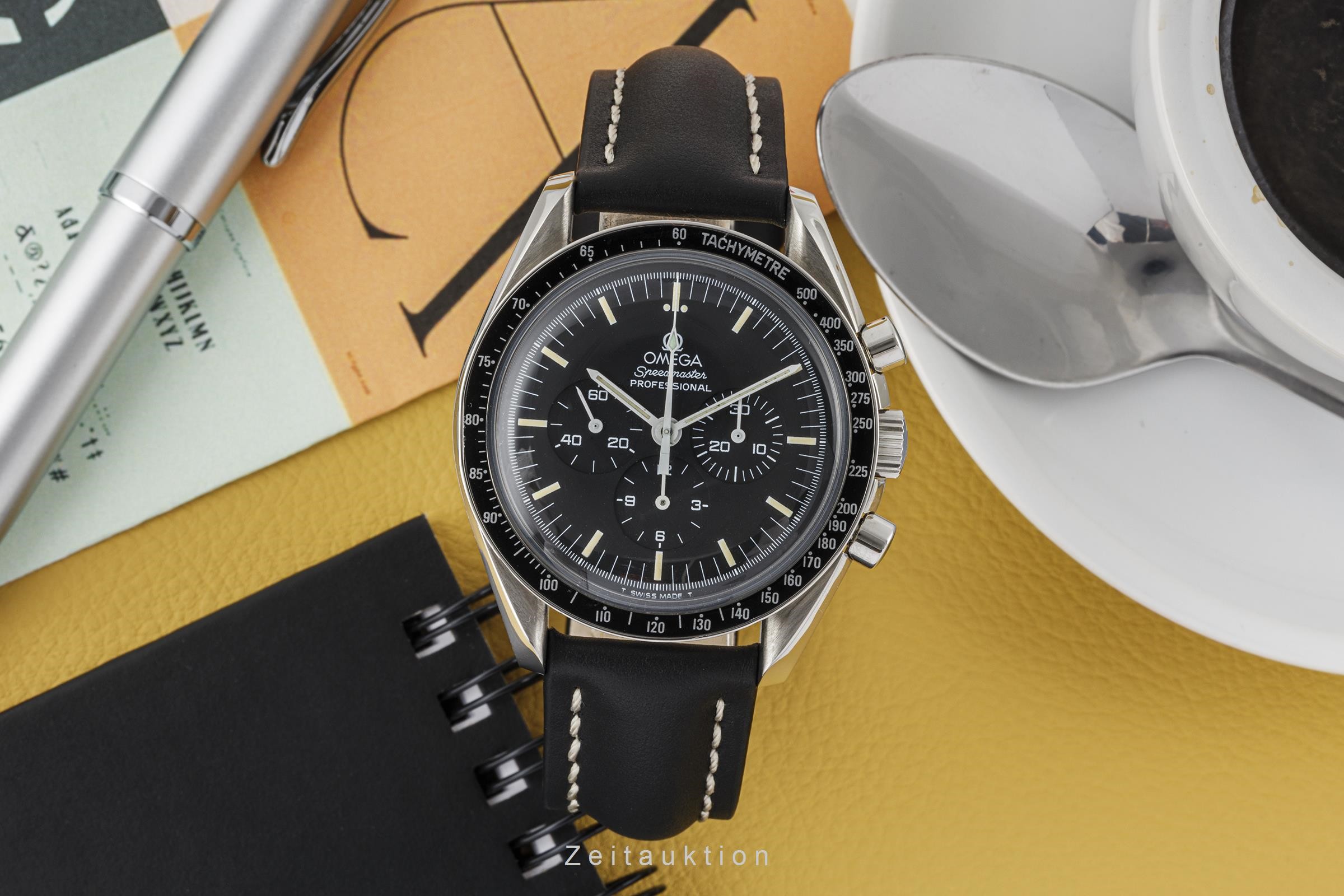 Omega Speedmaster Moonwatch cronógrafo acero cuerda manual Kal. 861 Ref. 3590.50  145.0022  | Zeitauktion