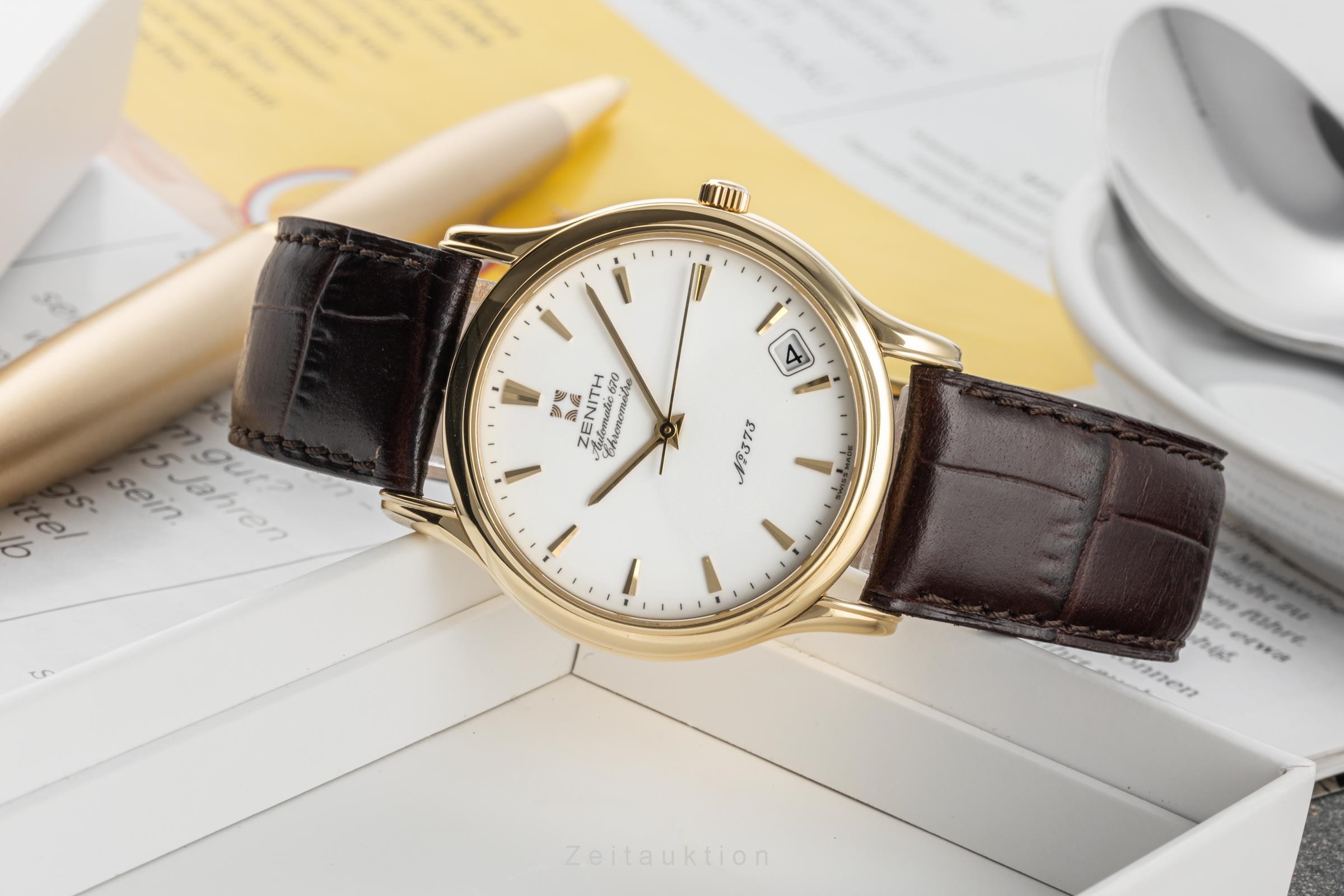 Zenith Elite oro 18 ct automatismo Kal. 670 Ref. 30.0033.670 LIMITED EDITION | Zeitauktion