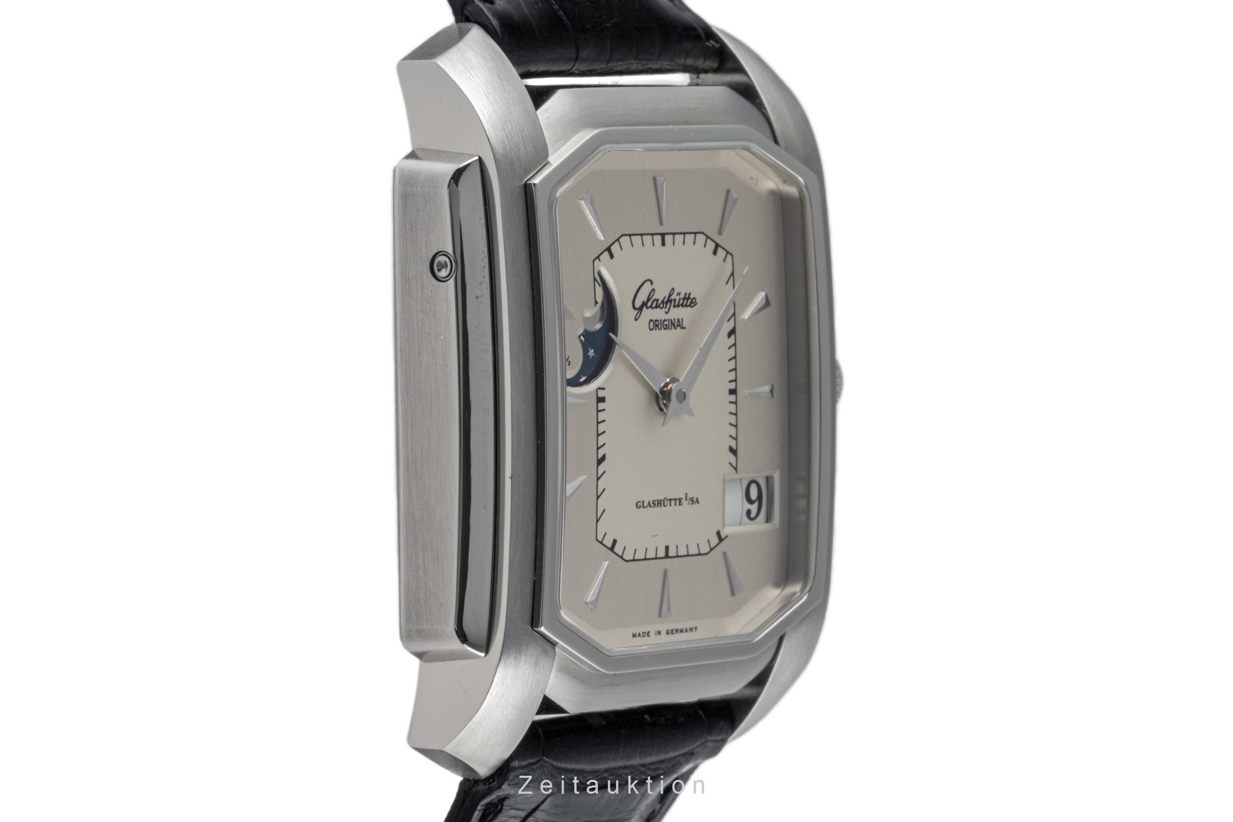 Glashütte Original Senator acier automatique Kal. GUB 39-43 Ref. 39-43-04-04-04  | Zeitauktion