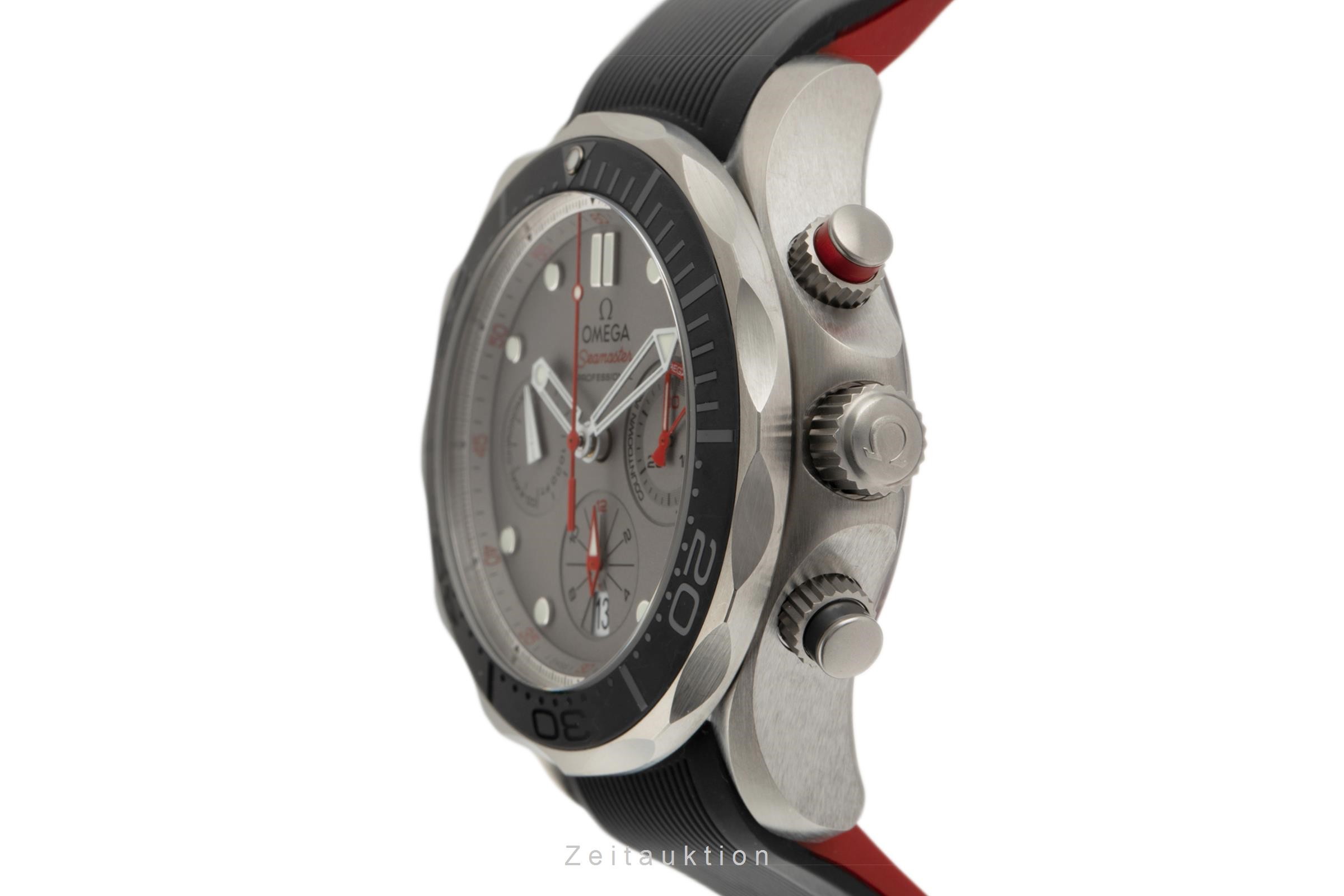 Omega Seamaster chronograph titanium automatic Kal. 3330 Ref. 212.92.44.50.99.001  | Zeitauktion
