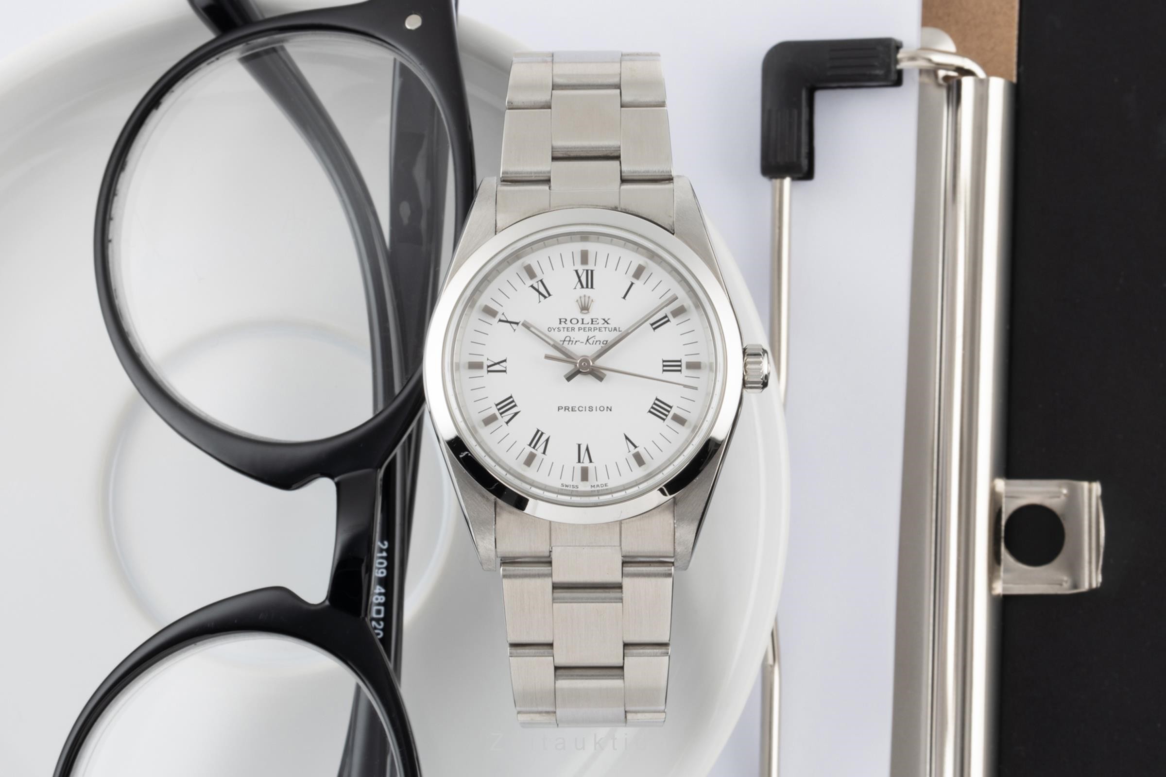 Rolex Air King acciaio automatismo Kal. 3130 Ref. 14000M  | Zeitauktion