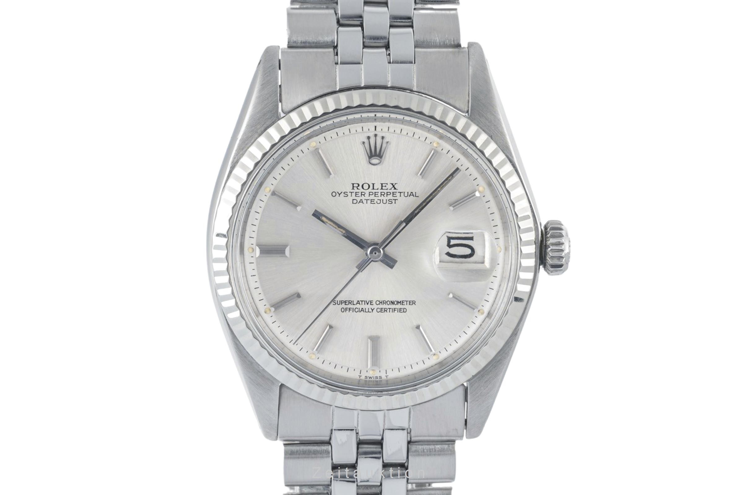 Rolex Datejust steel / white gold automatic Kal. 1570 Ref. 1601  | Zeitauktion