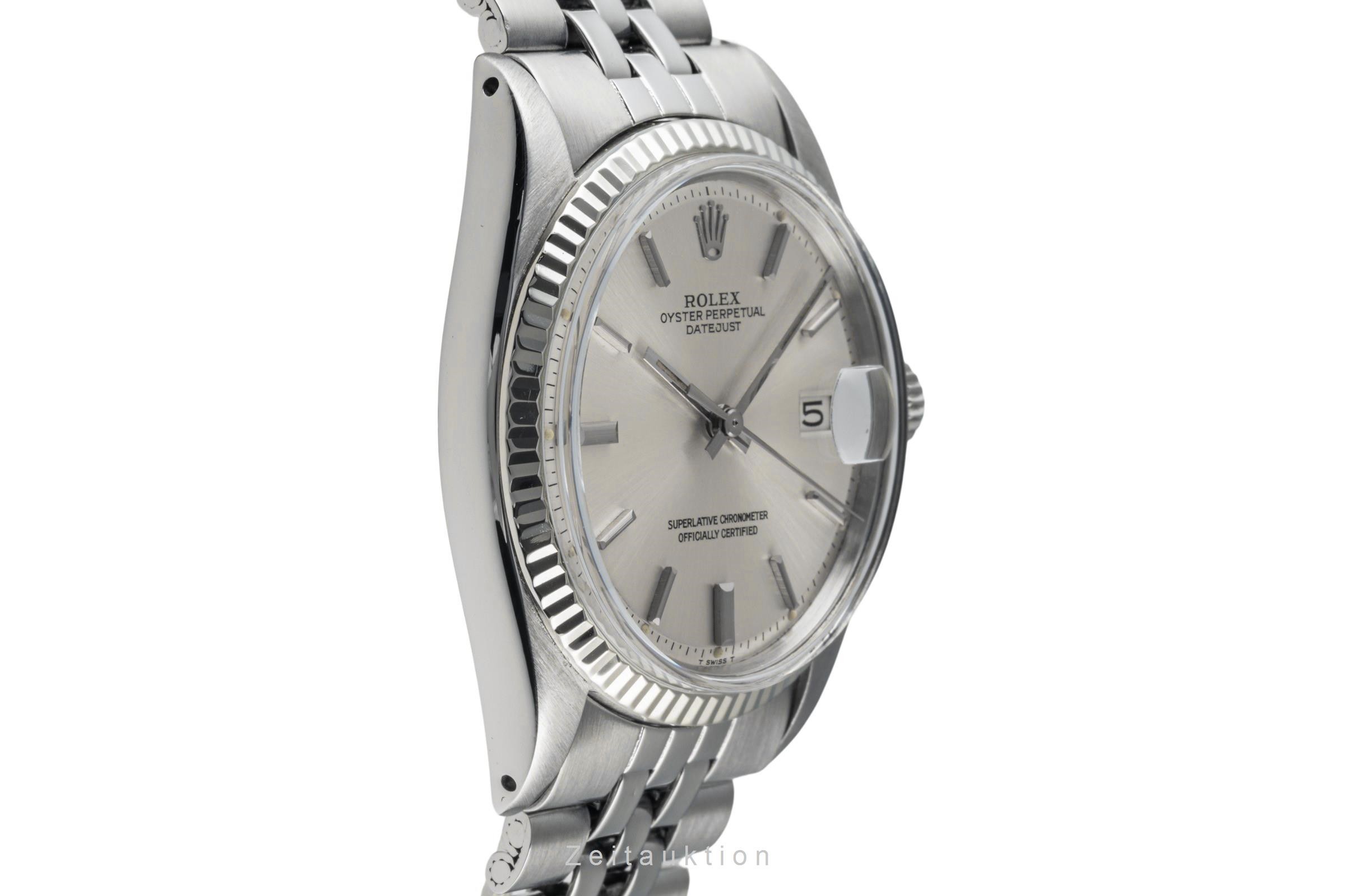 Rolex Datejust steel / white gold automatic Kal. 1570 Ref. 1601  | Zeitauktion