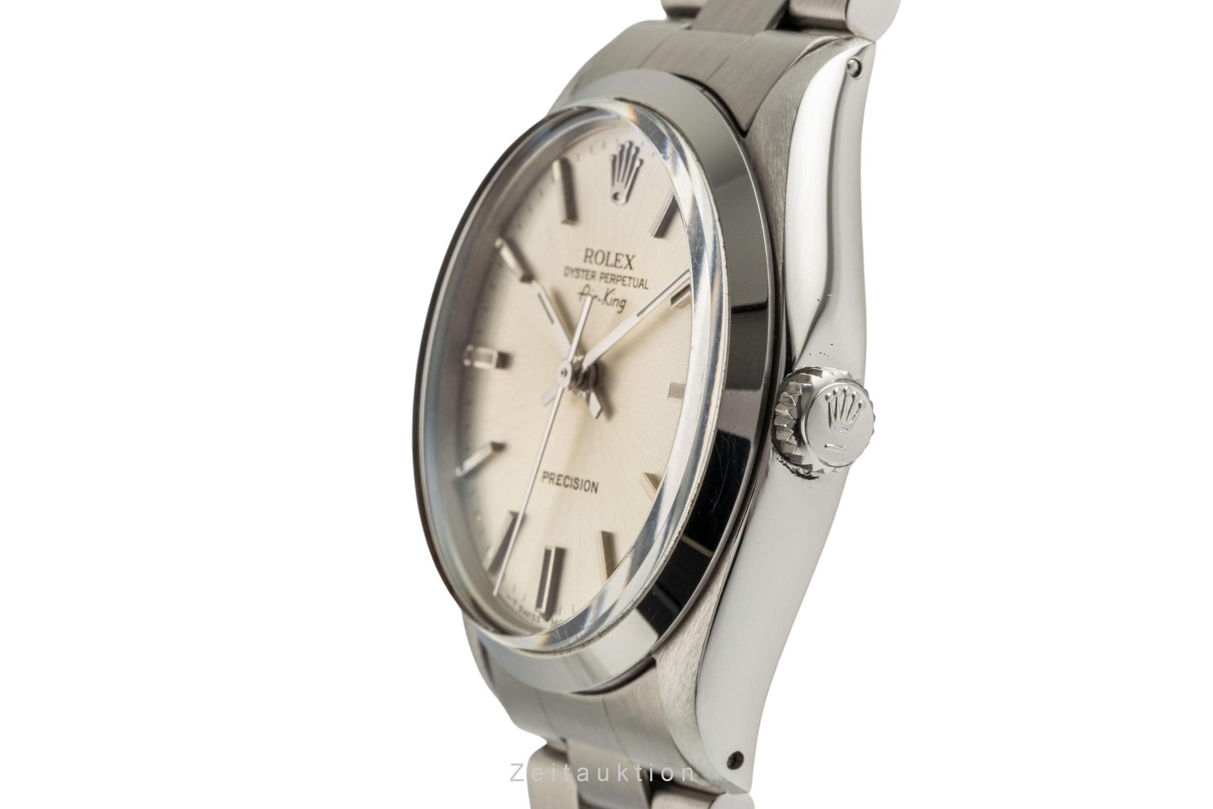 Rolex Air King acciaio automatismo Kal. 1520 Ref. 5500  | Zeitauktion