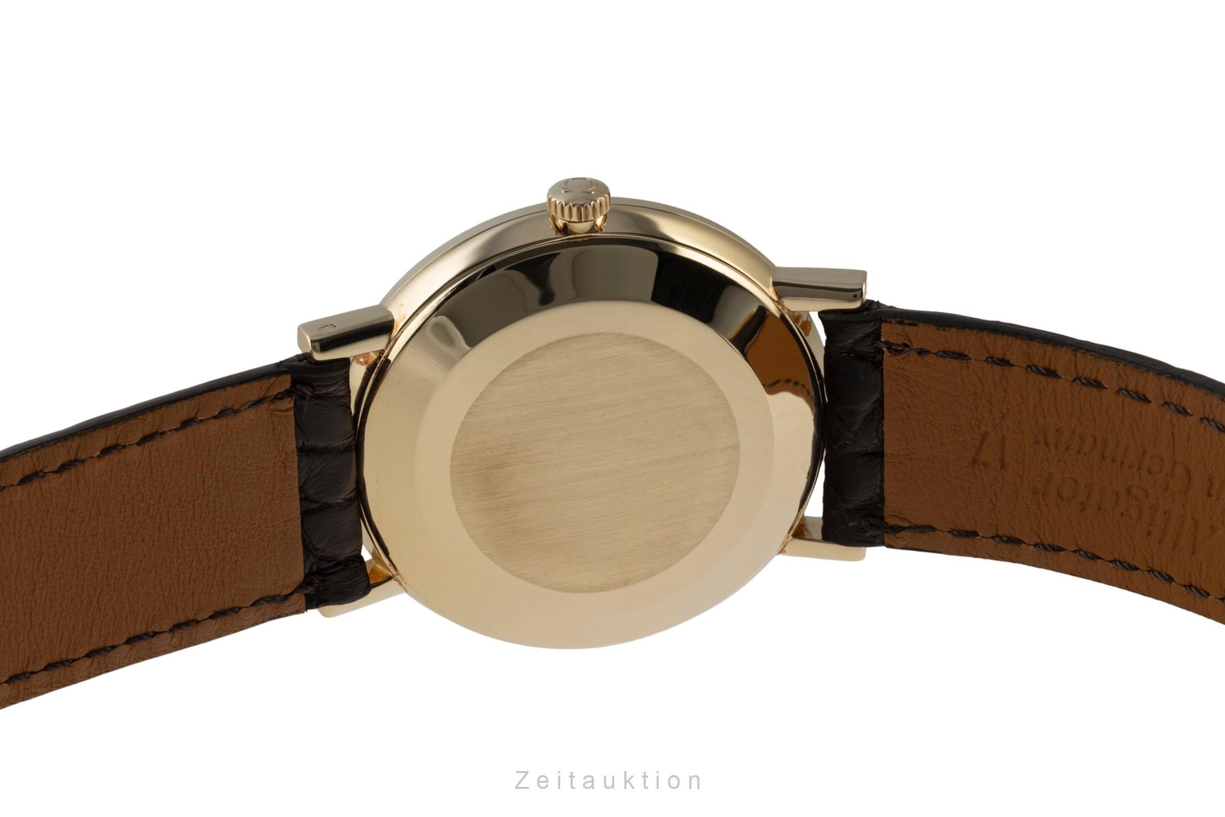 Omega Geneve or jaunen 14 ct automatique Kal. 552 Ref. 161.009 VINTAGE  | Zeitauktion
