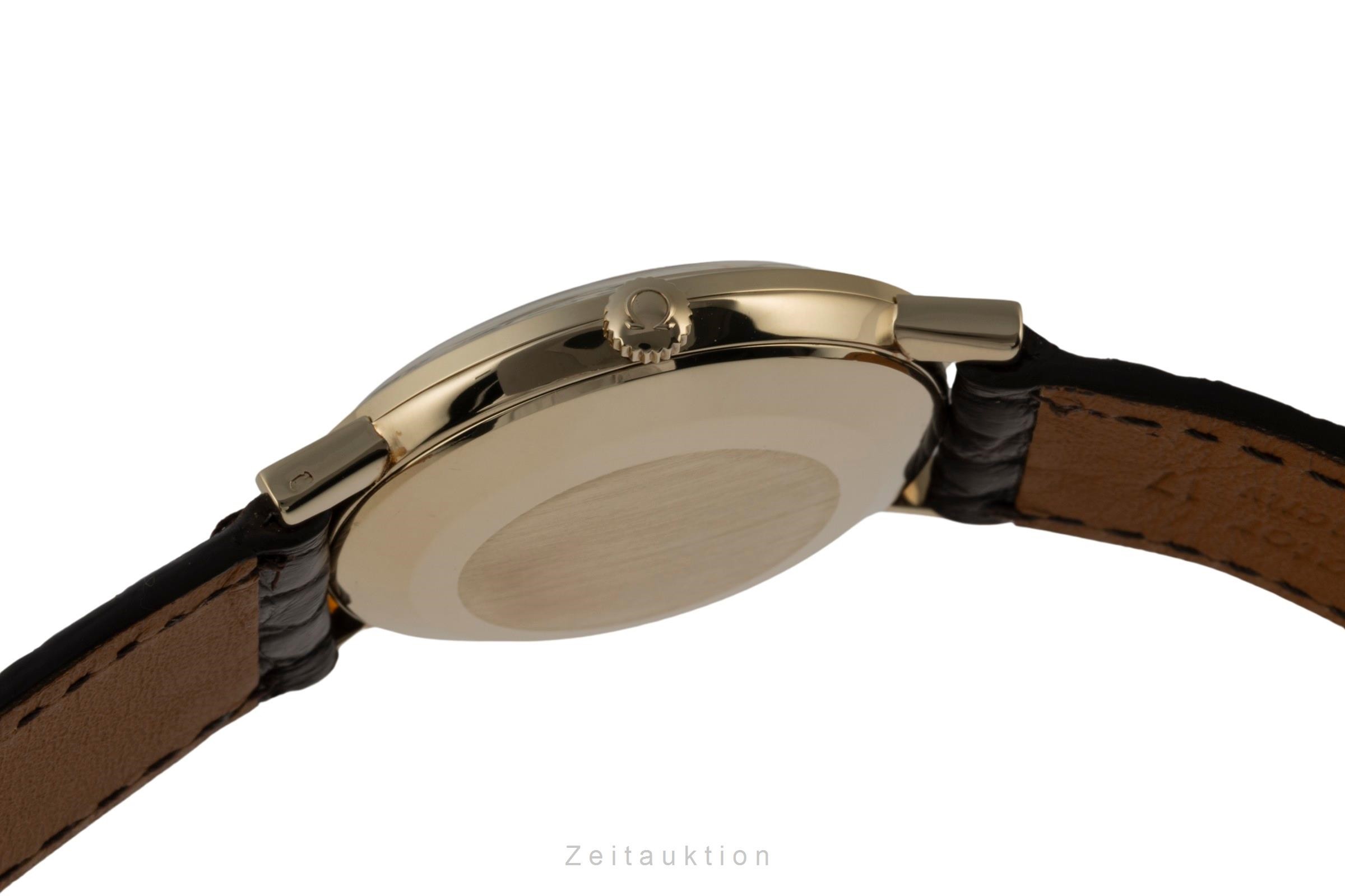 Omega Geneve or jaunen 14 ct automatique Kal. 552 Ref. 161.009 VINTAGE  | Zeitauktion