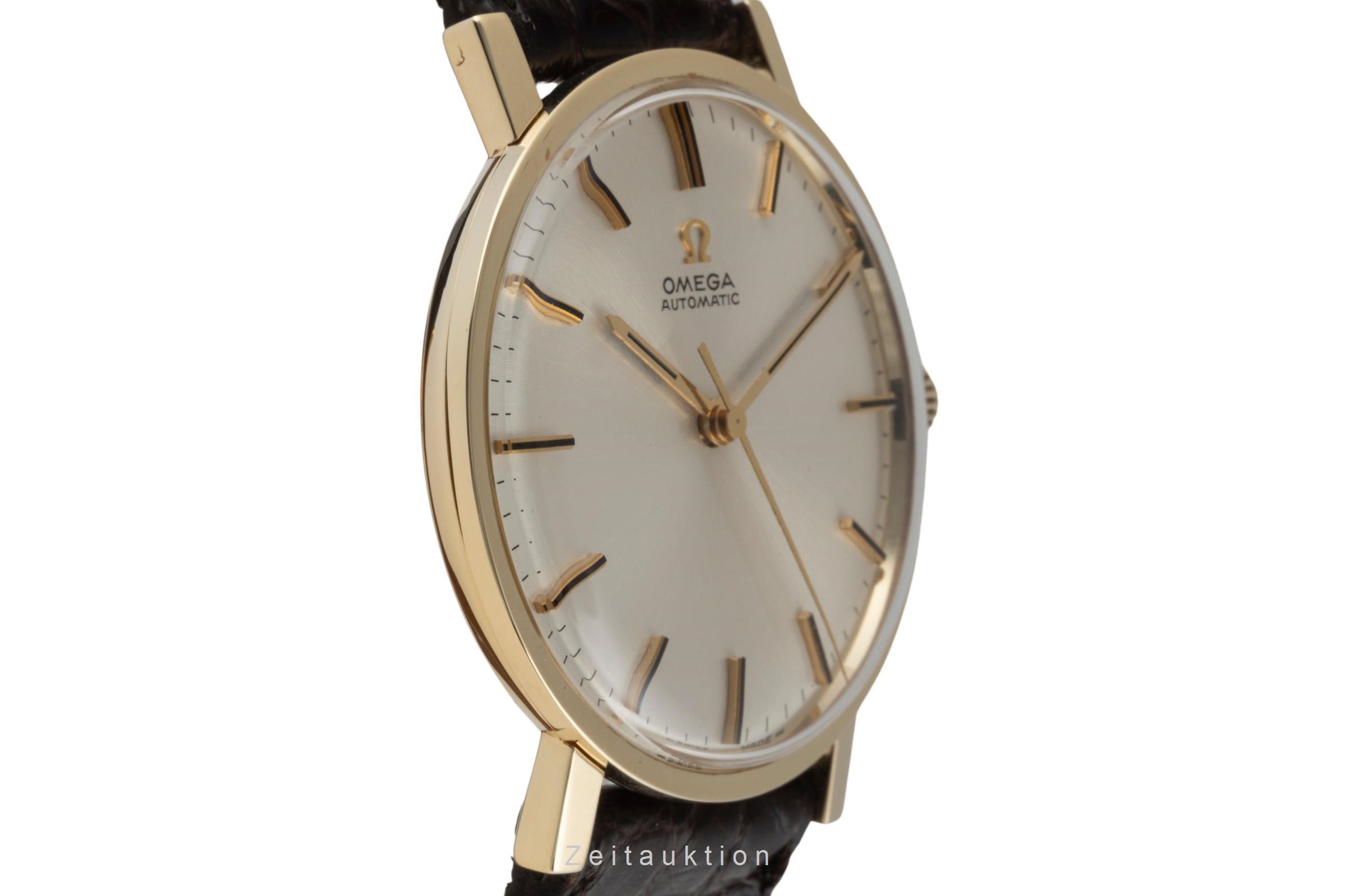 Omega Geneve or jaunen 14 ct automatique Kal. 552 Ref. 161.009 VINTAGE  | Zeitauktion