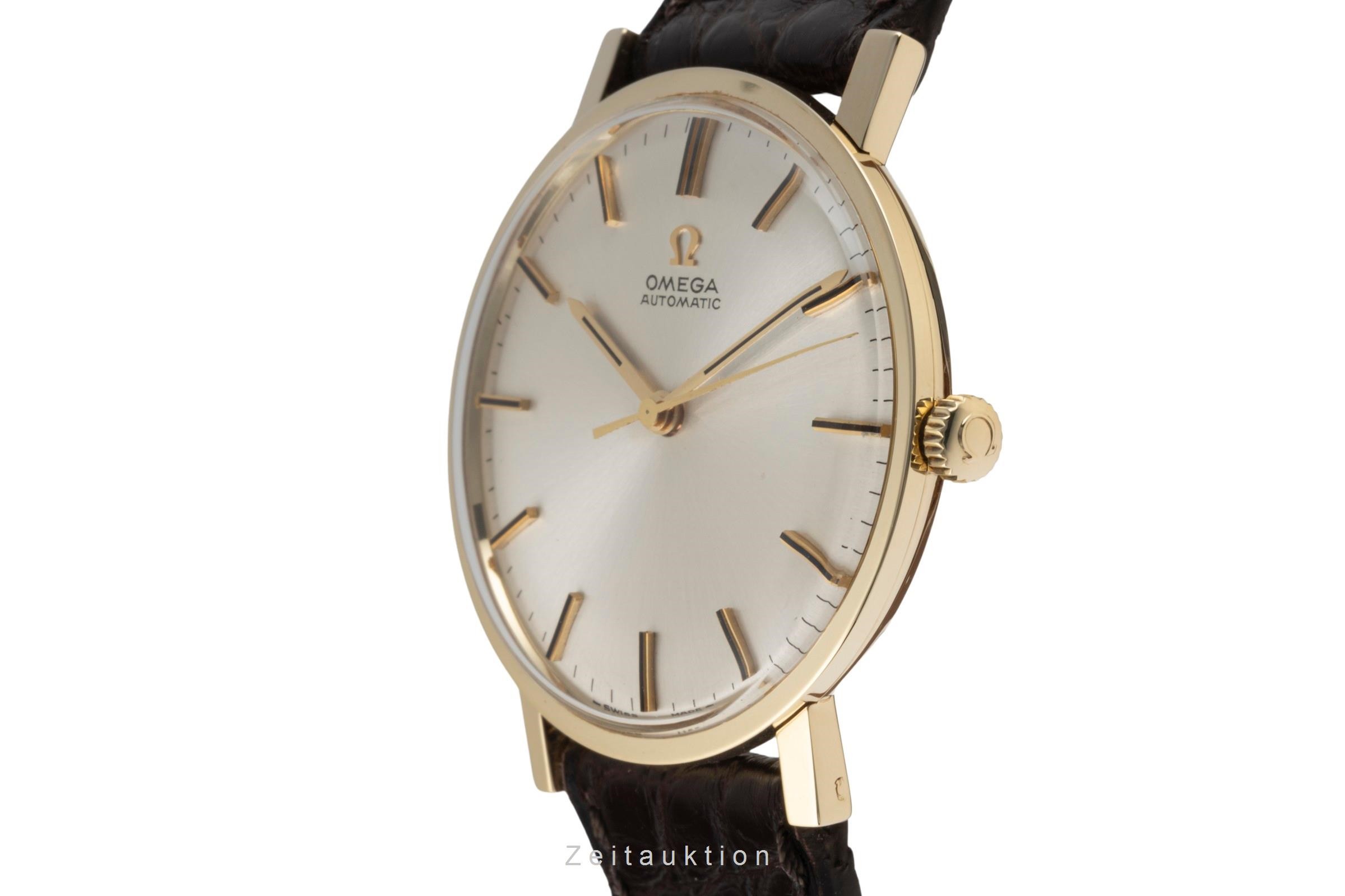 Omega Geneve or jaunen 14 ct automatique Kal. 552 Ref. 161.009 VINTAGE  | Zeitauktion